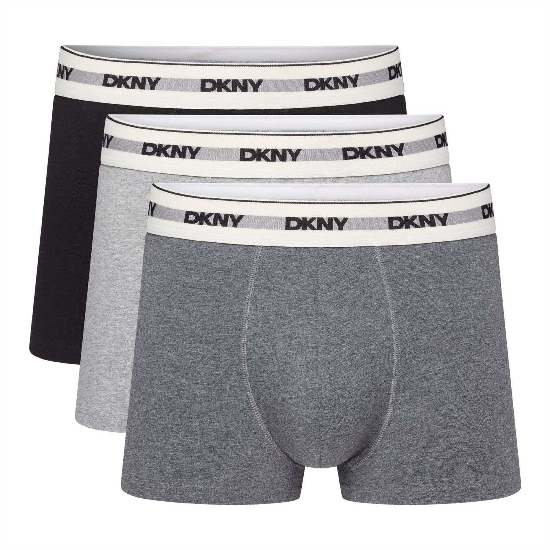 DKNY Mens 3 Pack Trunks Tuscumbia