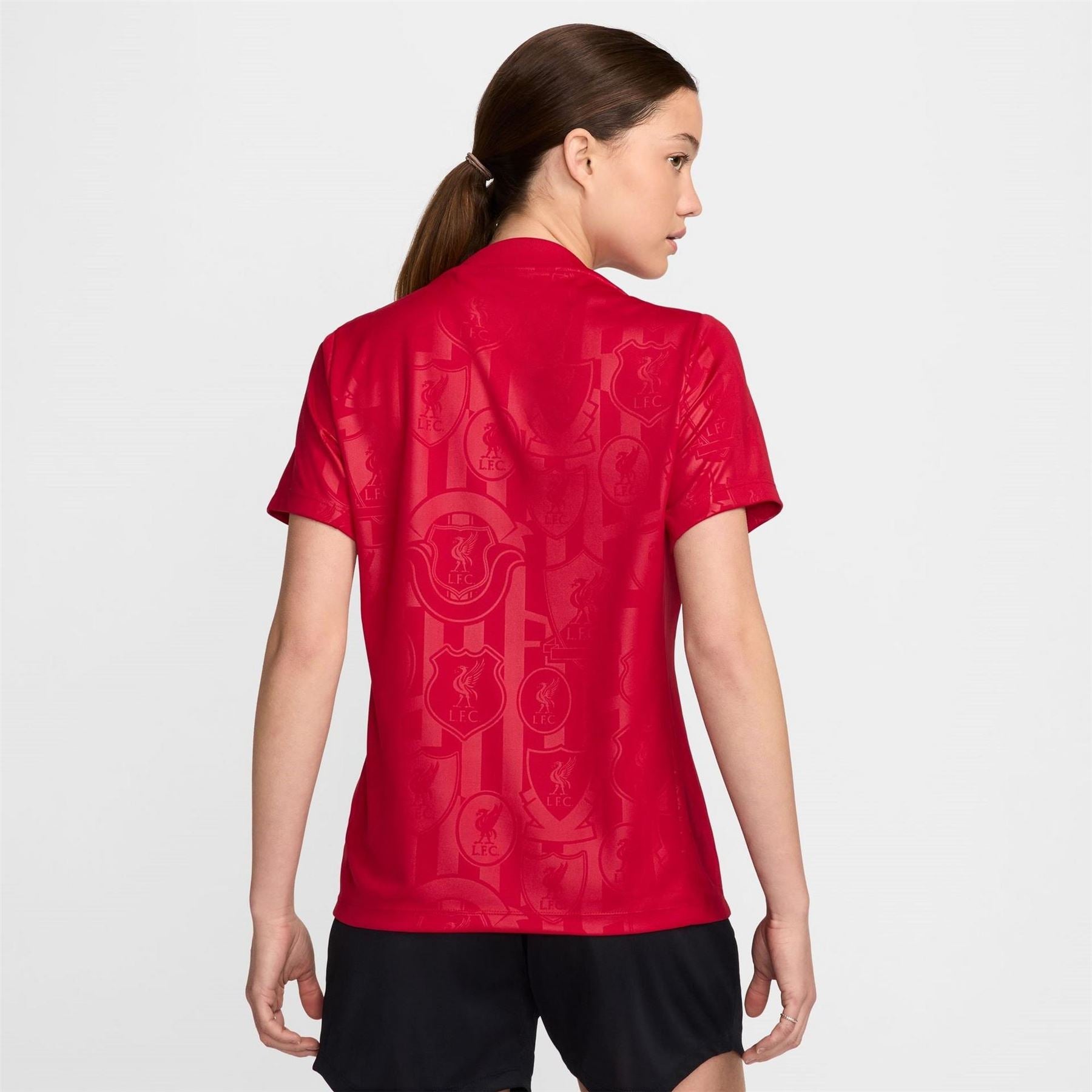 Nike Womens Liverpool Academy Pro Pre Match Shirt 2024 2025