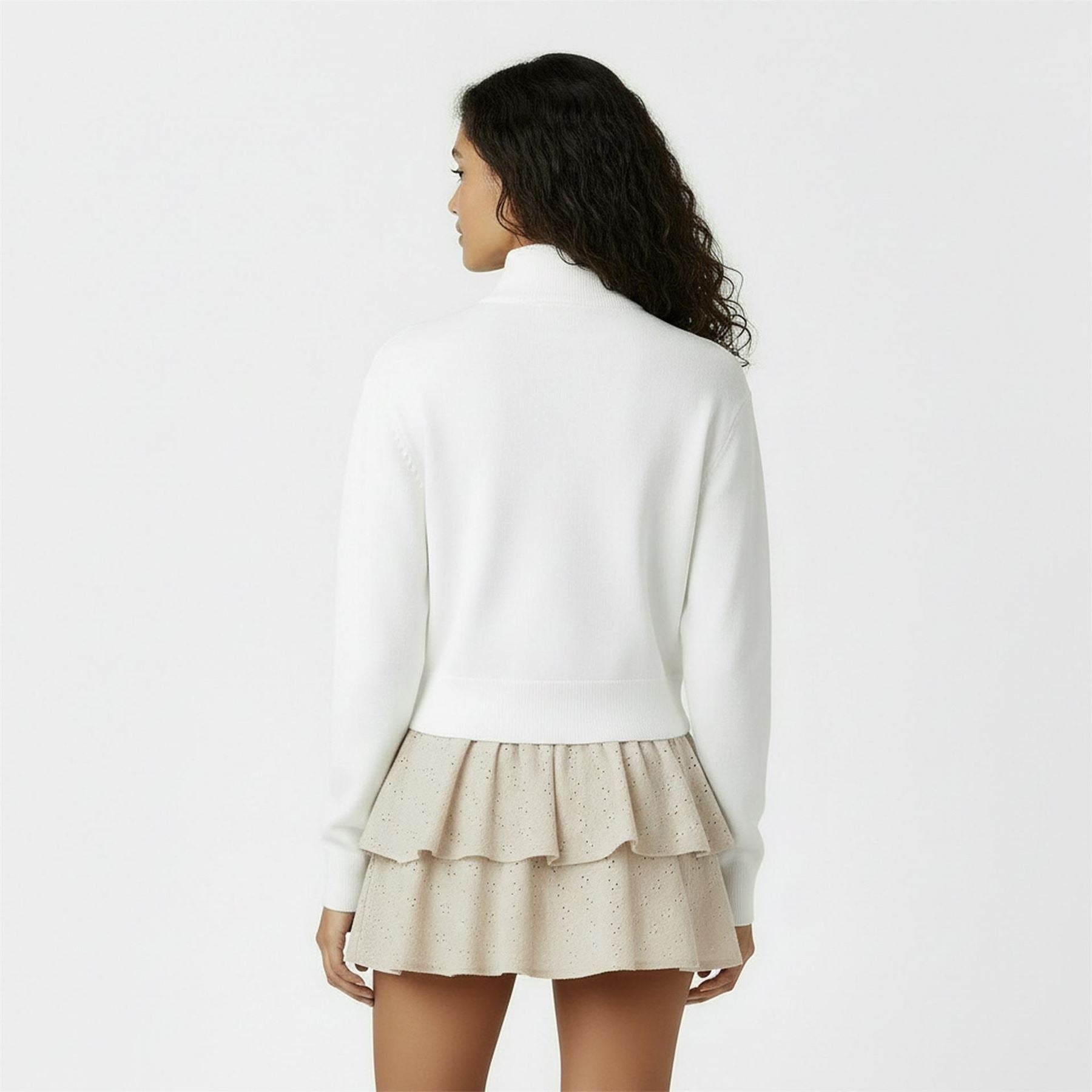 Jack Wills Mock Neck Regular Fit Sweater