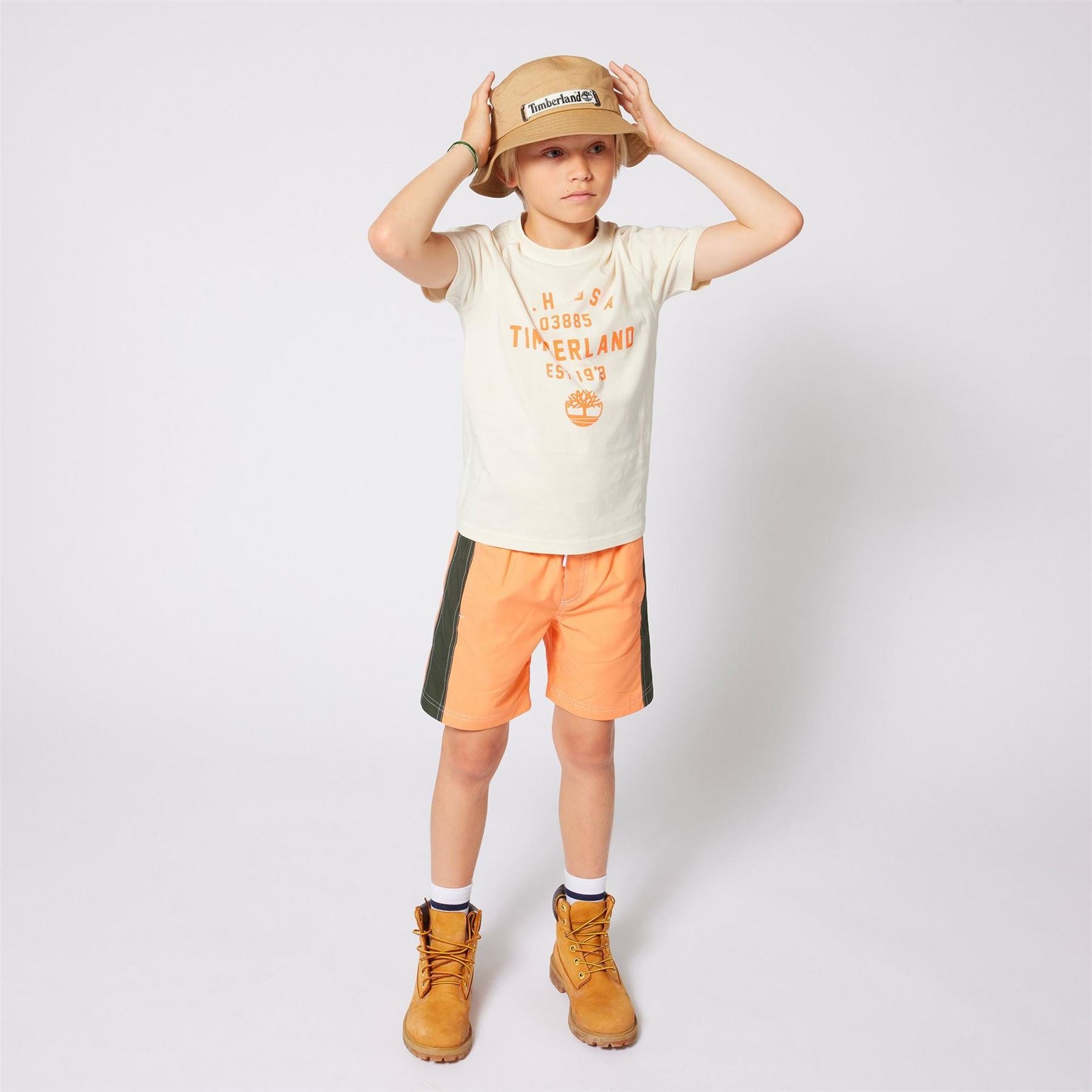 Timberland Logo Print Regular Fit T-Shirt