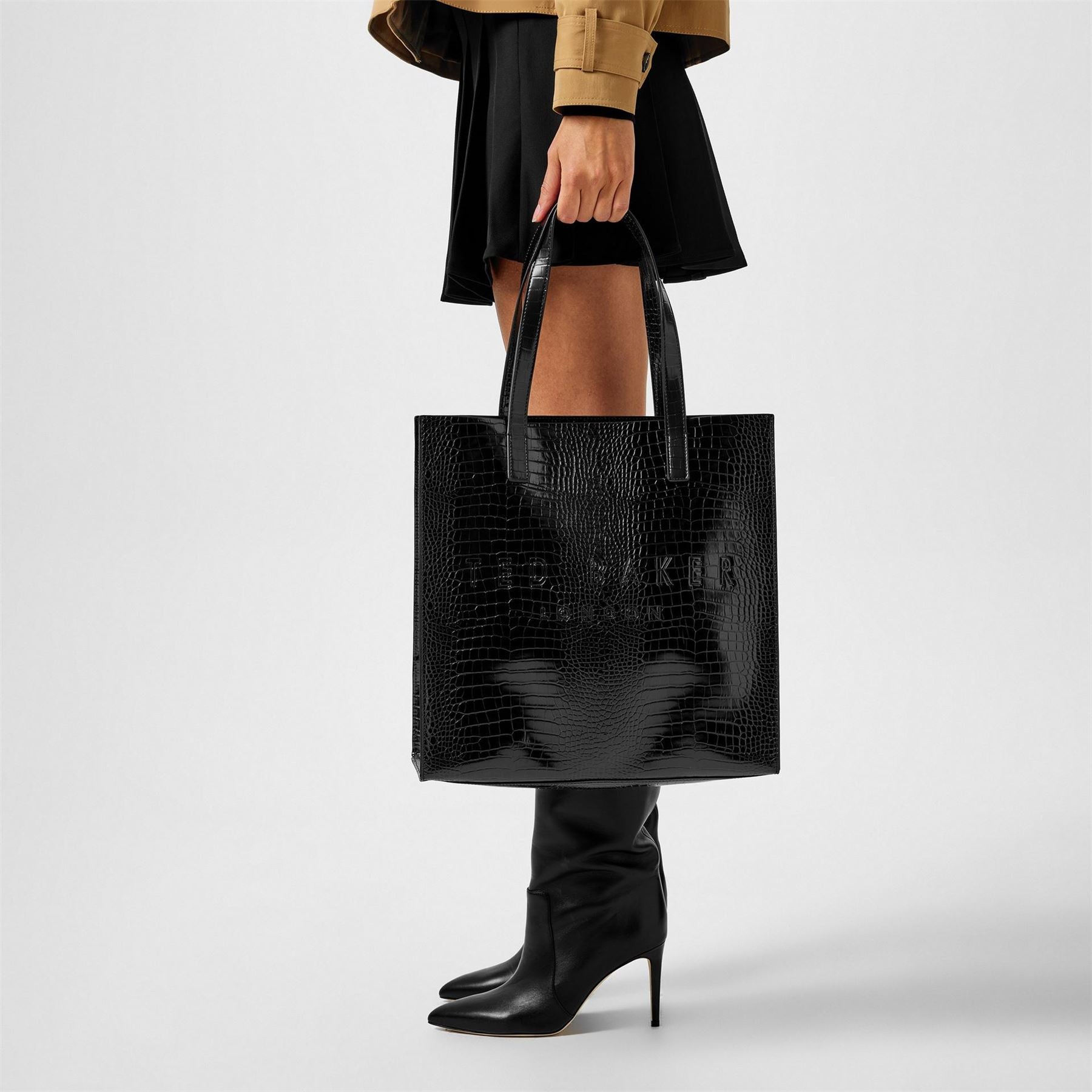 Ted Baker Baker Croccon Large Tote Bag