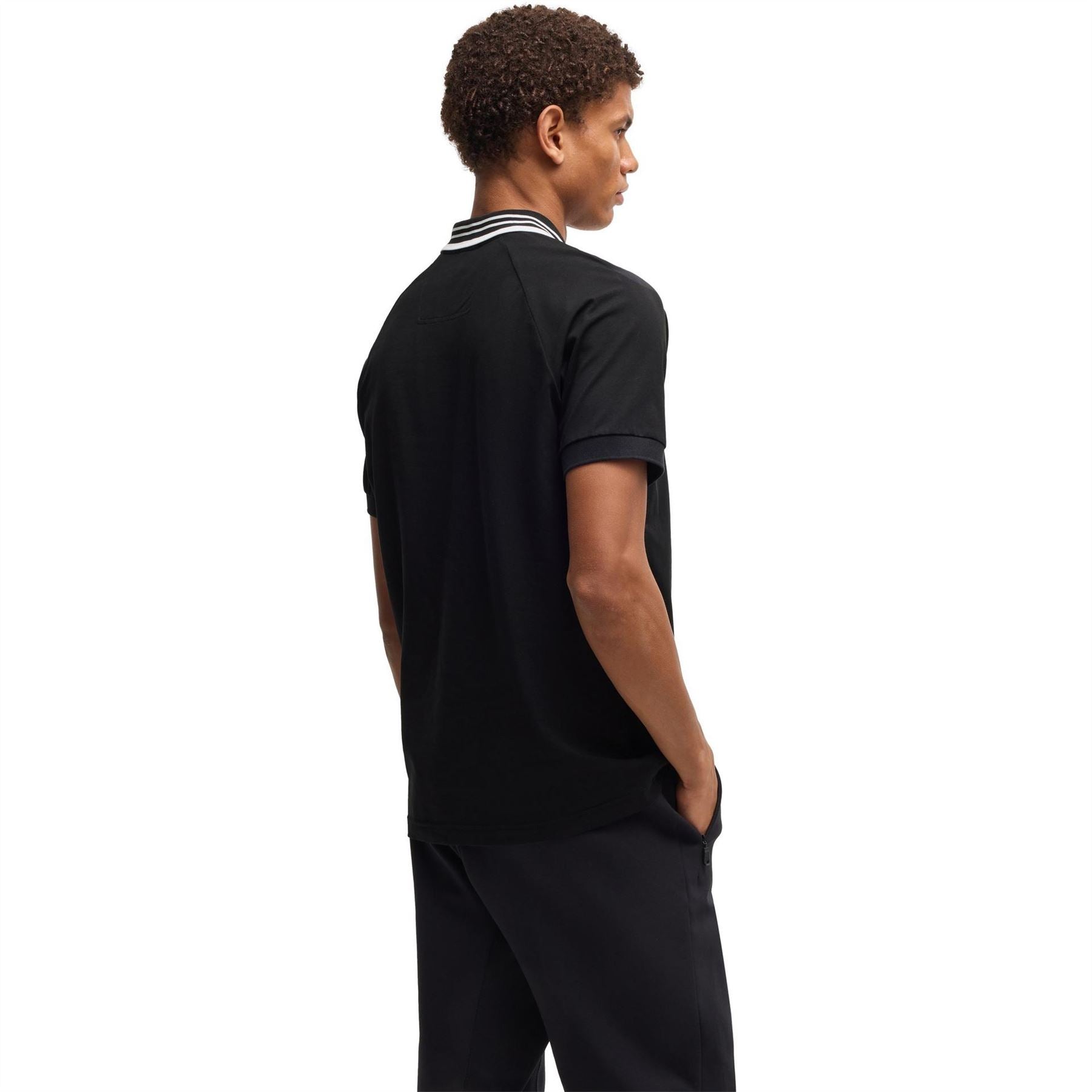 Boss Hbg Paddy Rib Polo Shirt, Sporty Sophistication