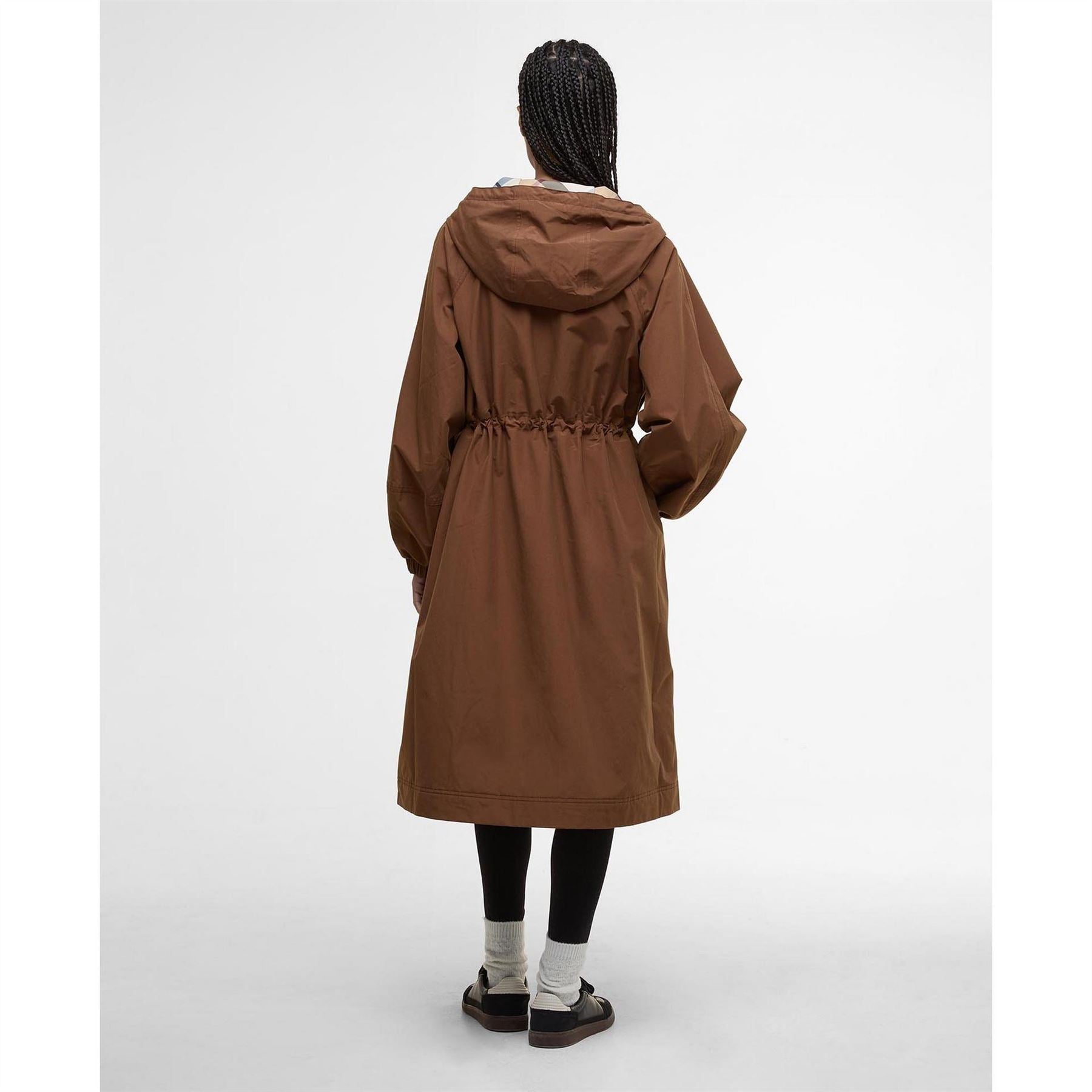 Barbour Sidney Waterproof Long Sleeve Hooded Rain Anorak