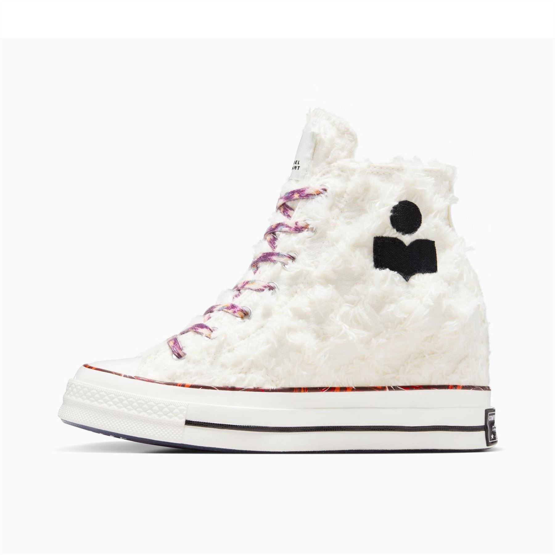 Converse Chuck 70 Wedge Hi Vanilla Trainers