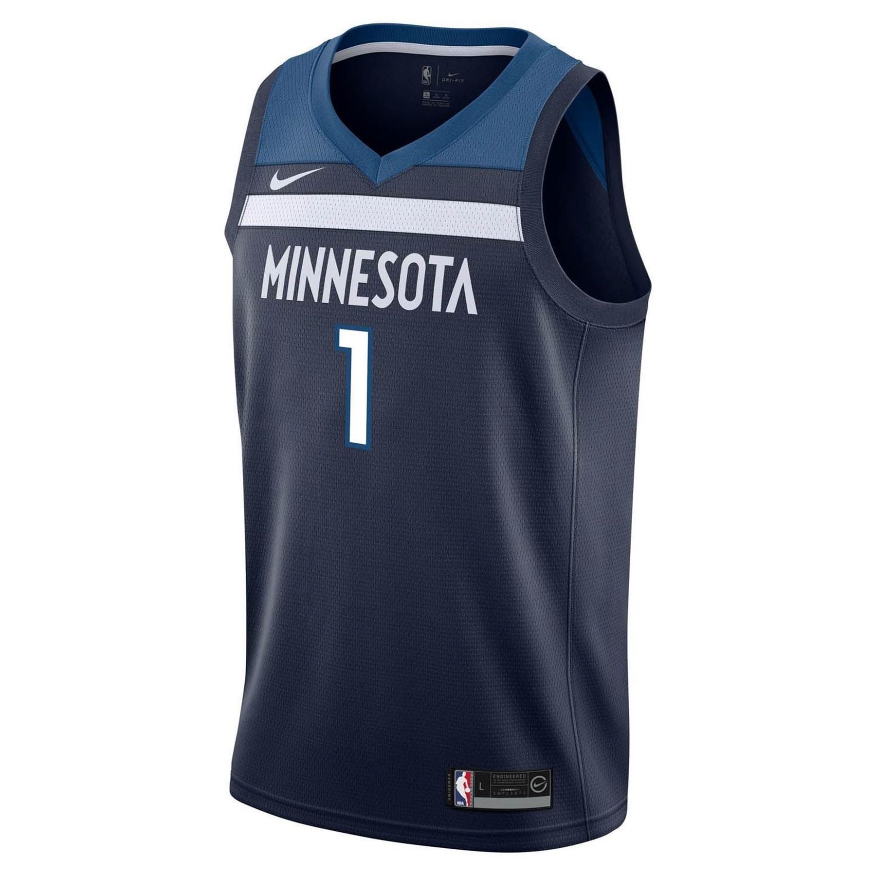 Nike Timberwolves Edwards #5 Jersey