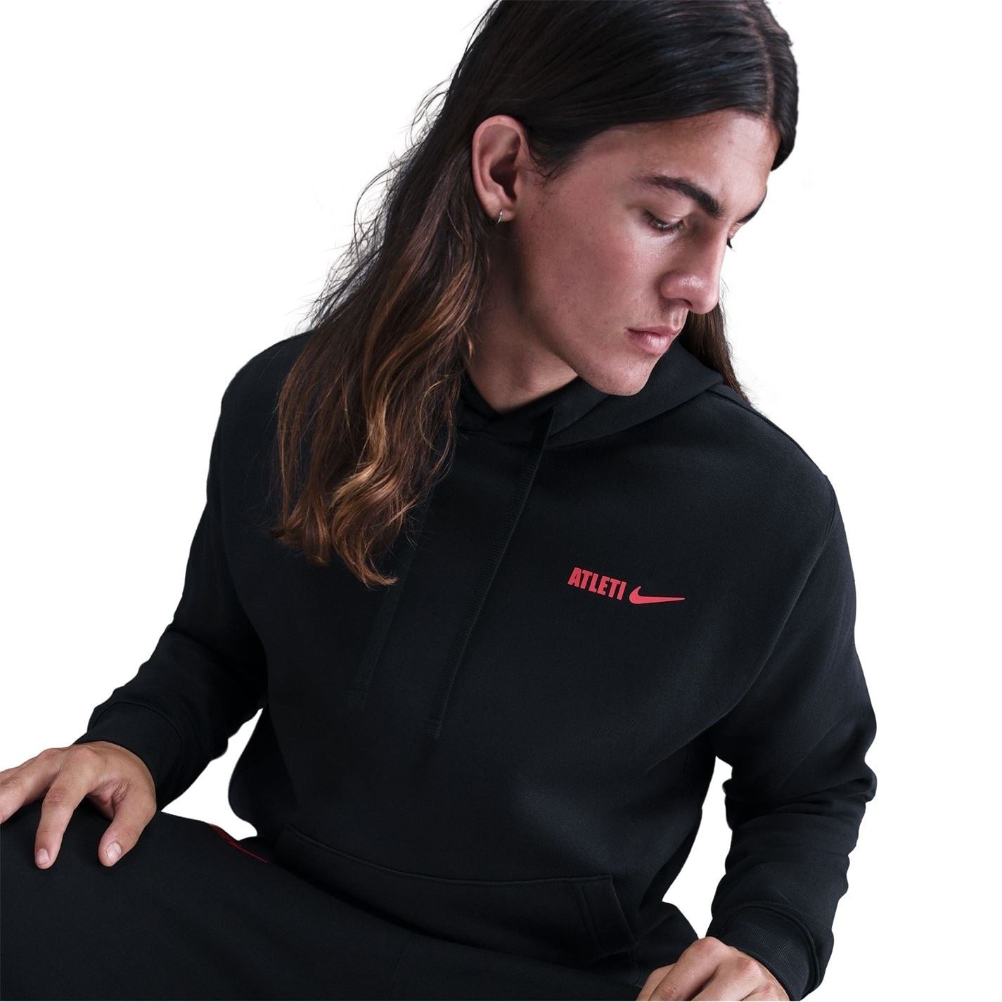 Nike Mens Atletico Madrid Club Hoodie