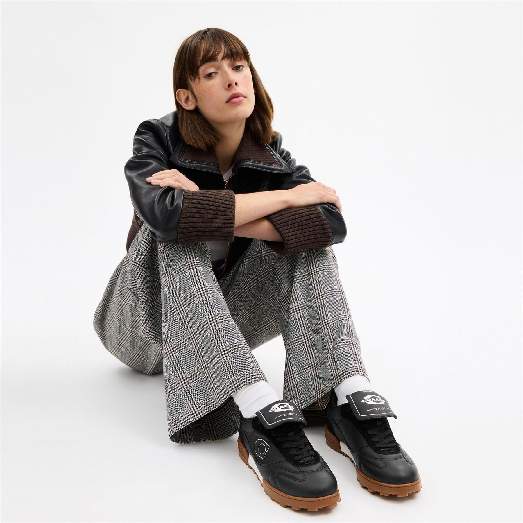 Coach Match Low Top Lace-Up Sneakers