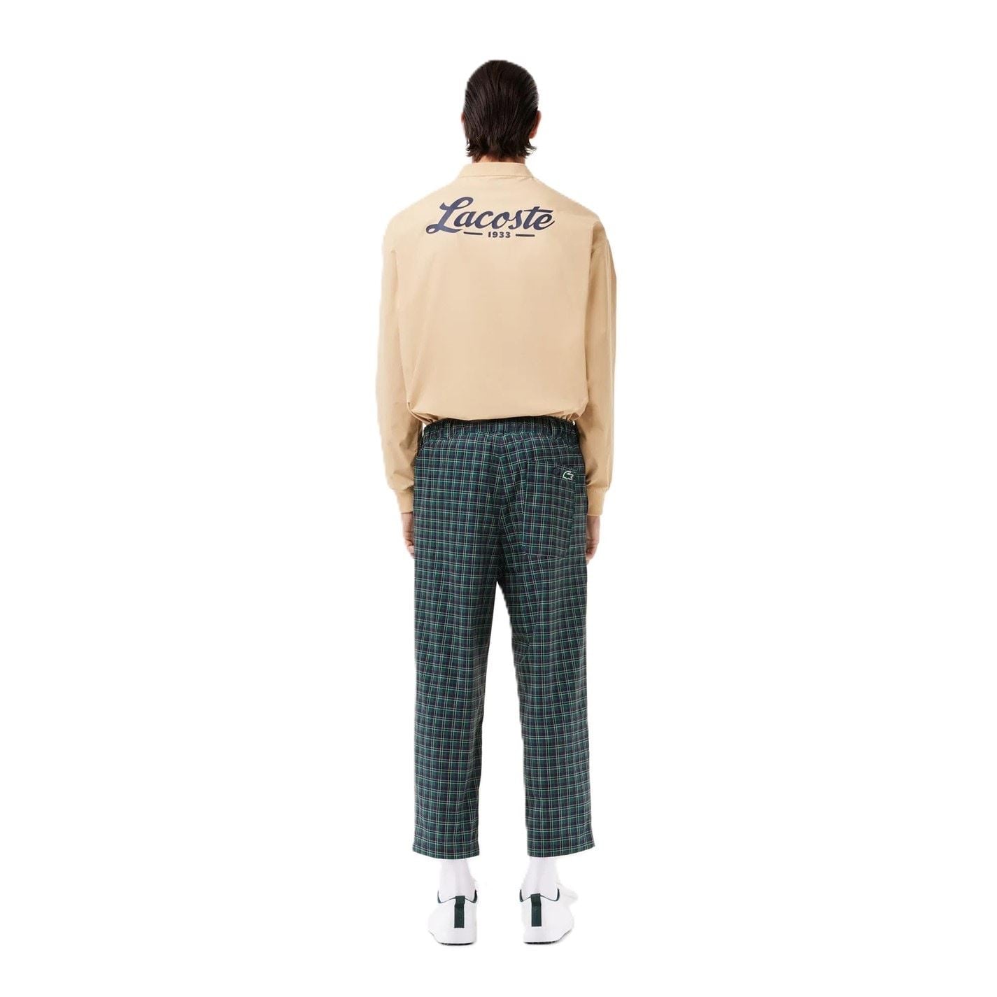 Lacoste Ultr Dry All Over Logo Straight Trousers