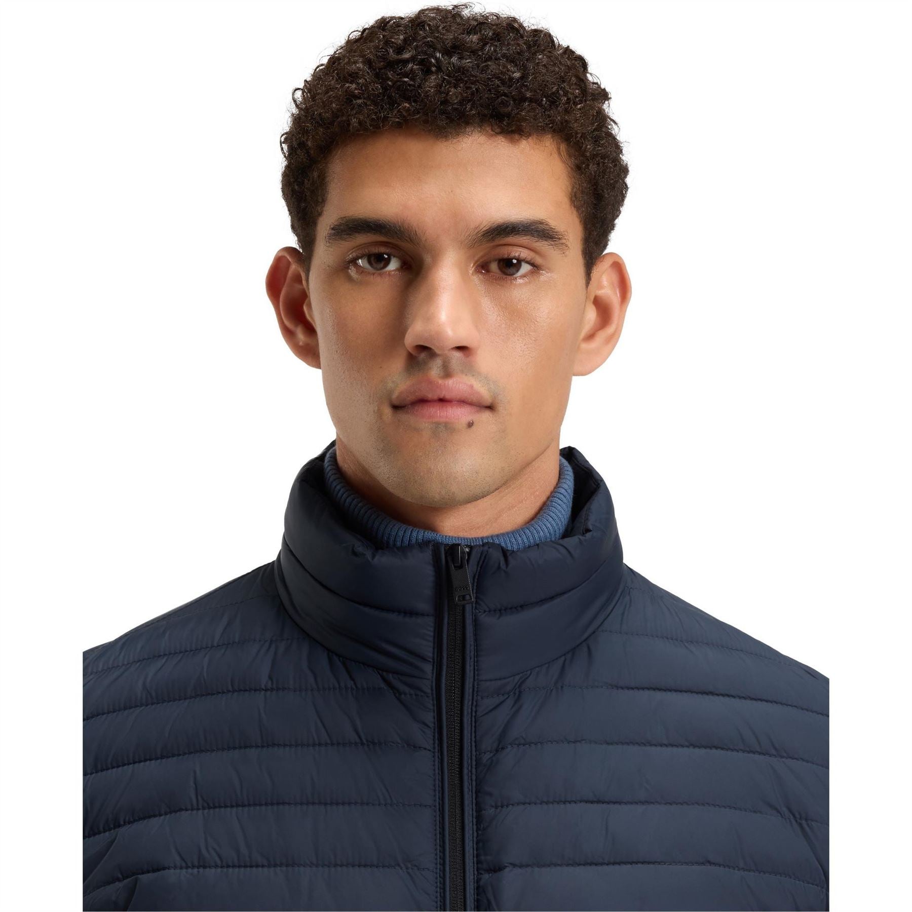 Boss Oden  Orange Lightweight Short Puffer Jacket