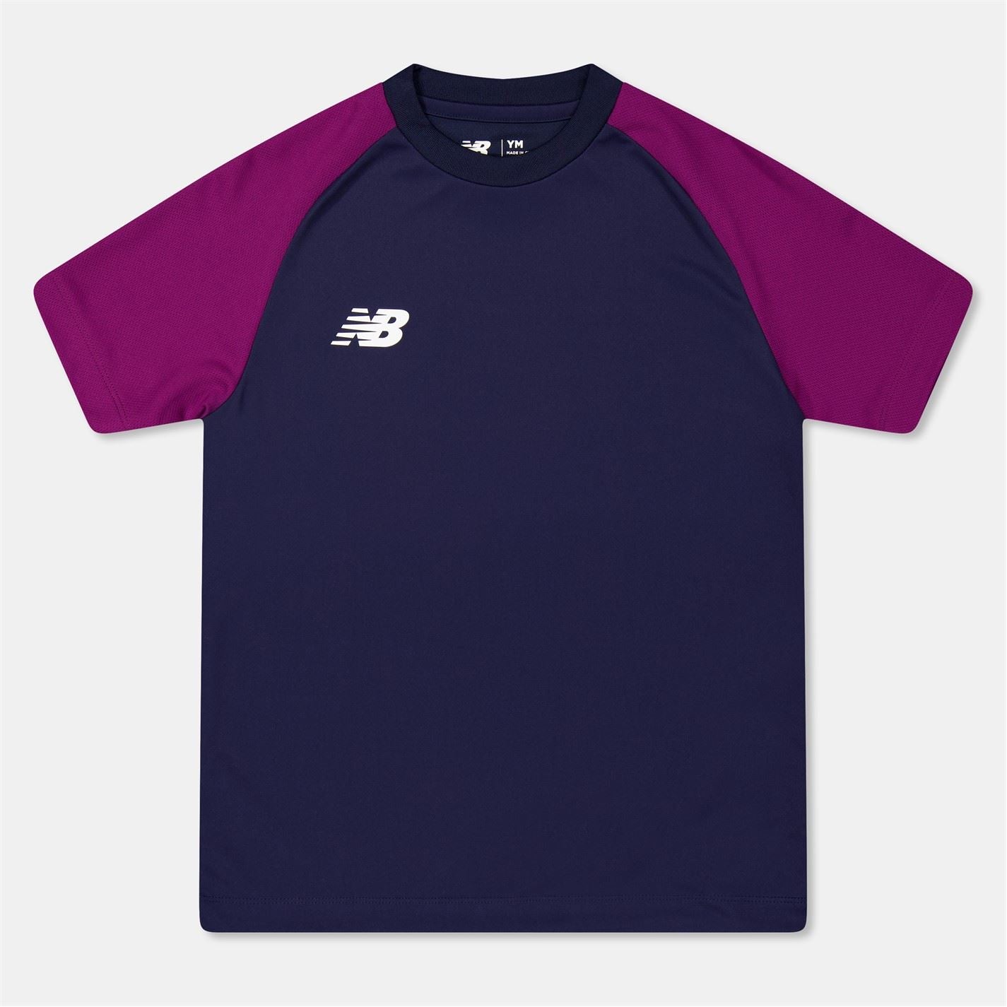 New Balance Kids Short Sleeve Performance Gym Top