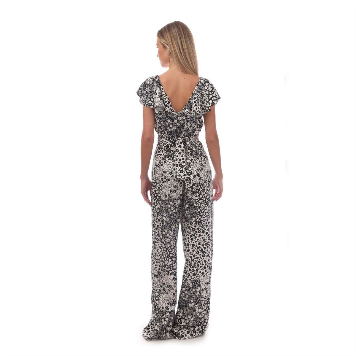 Nobodys Child Floral Flutter Jumpsuit