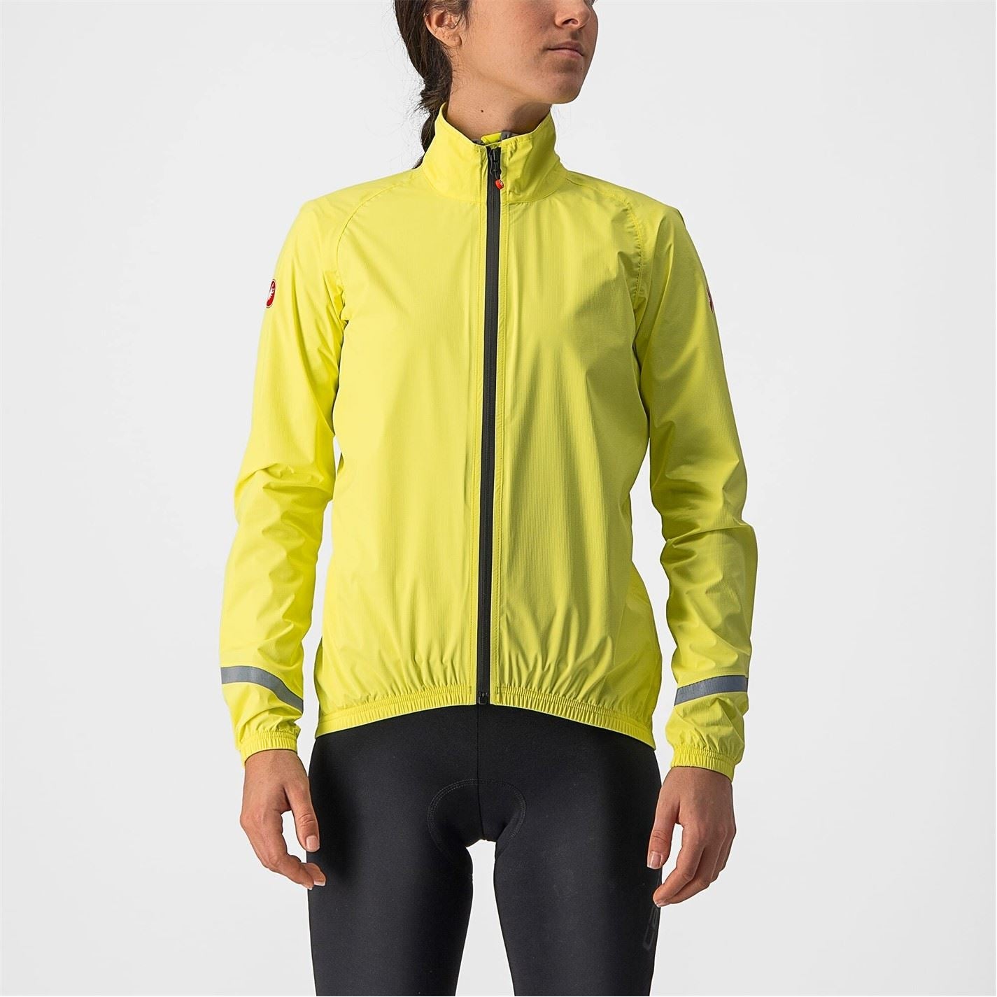 Castelli  Windproof Water Resistant Reflective Performance Cycling Jacket