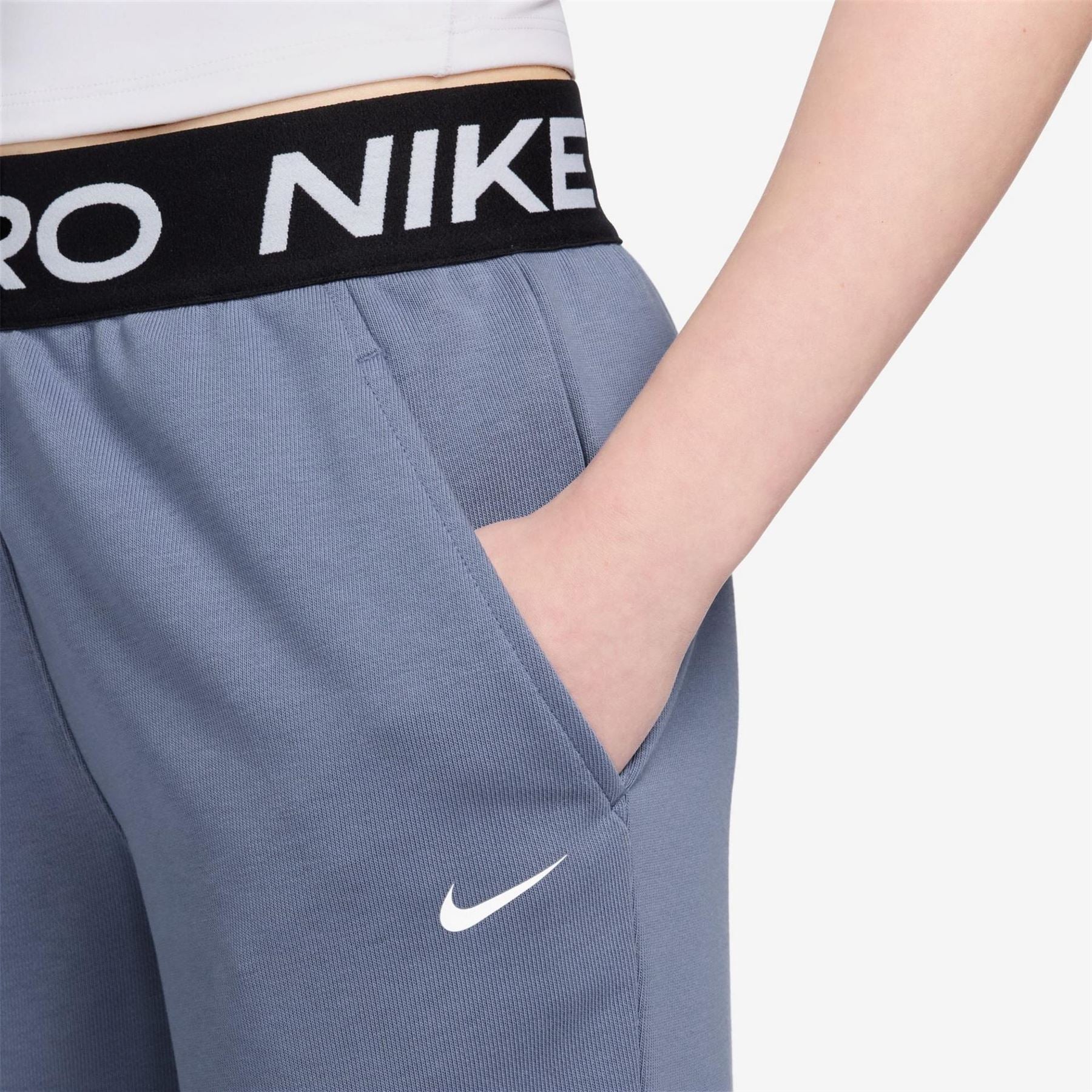 Nike Pro Dri Fit Jogging Bottoms Juniors