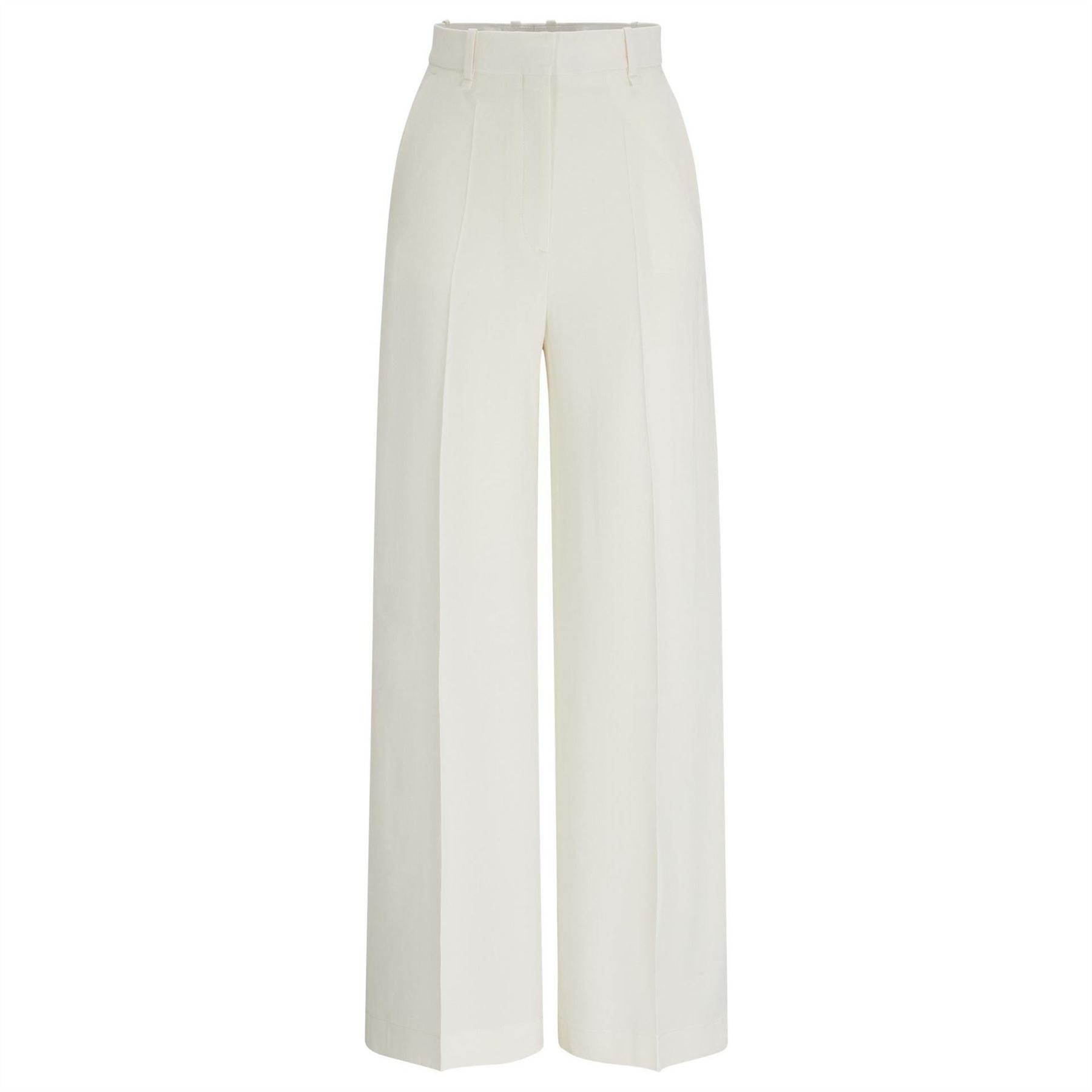 Boss Tikela Straight Leg Trousers, Straight Leg Design