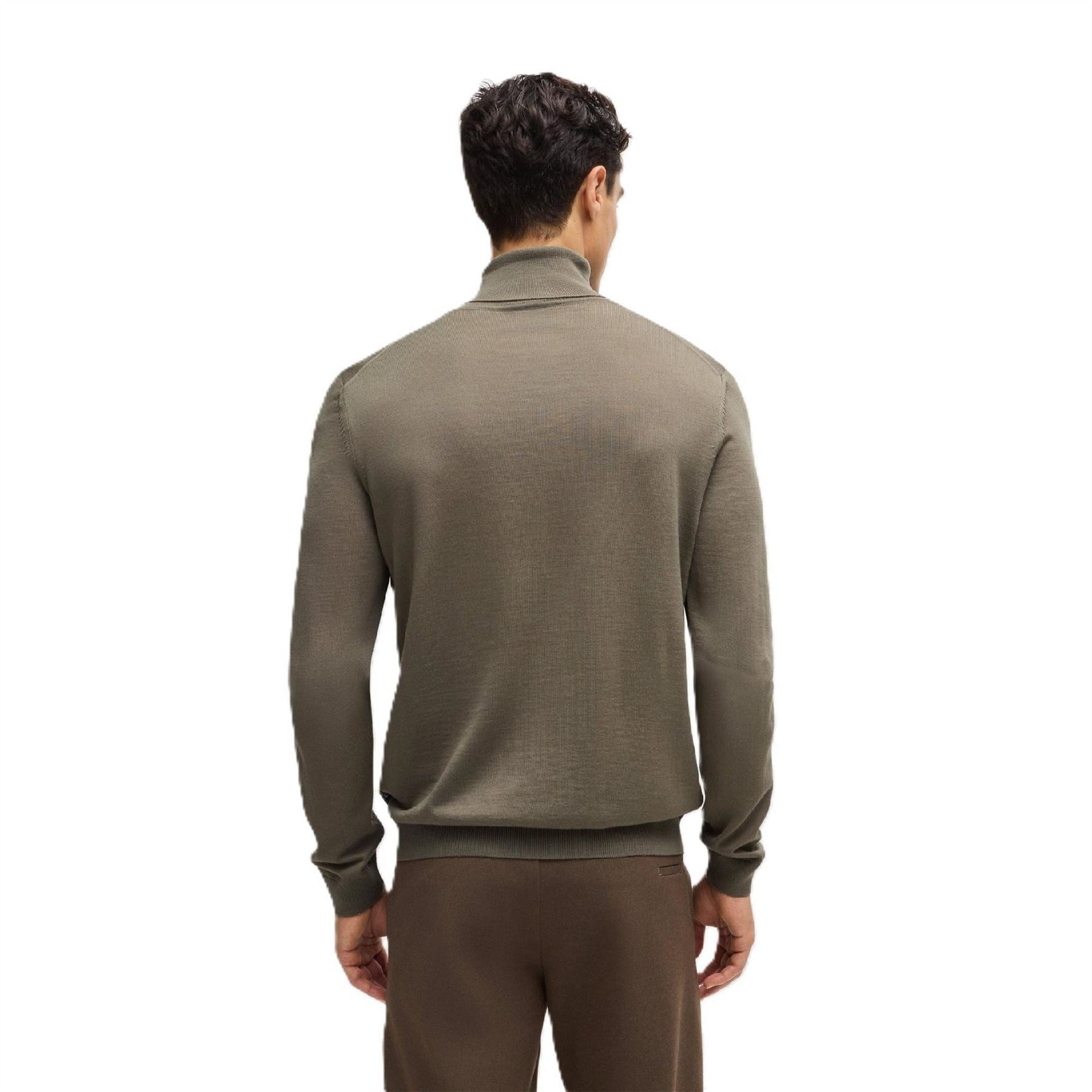 Boss Turtle Neck Long Sleeve Regular Fit Sweater