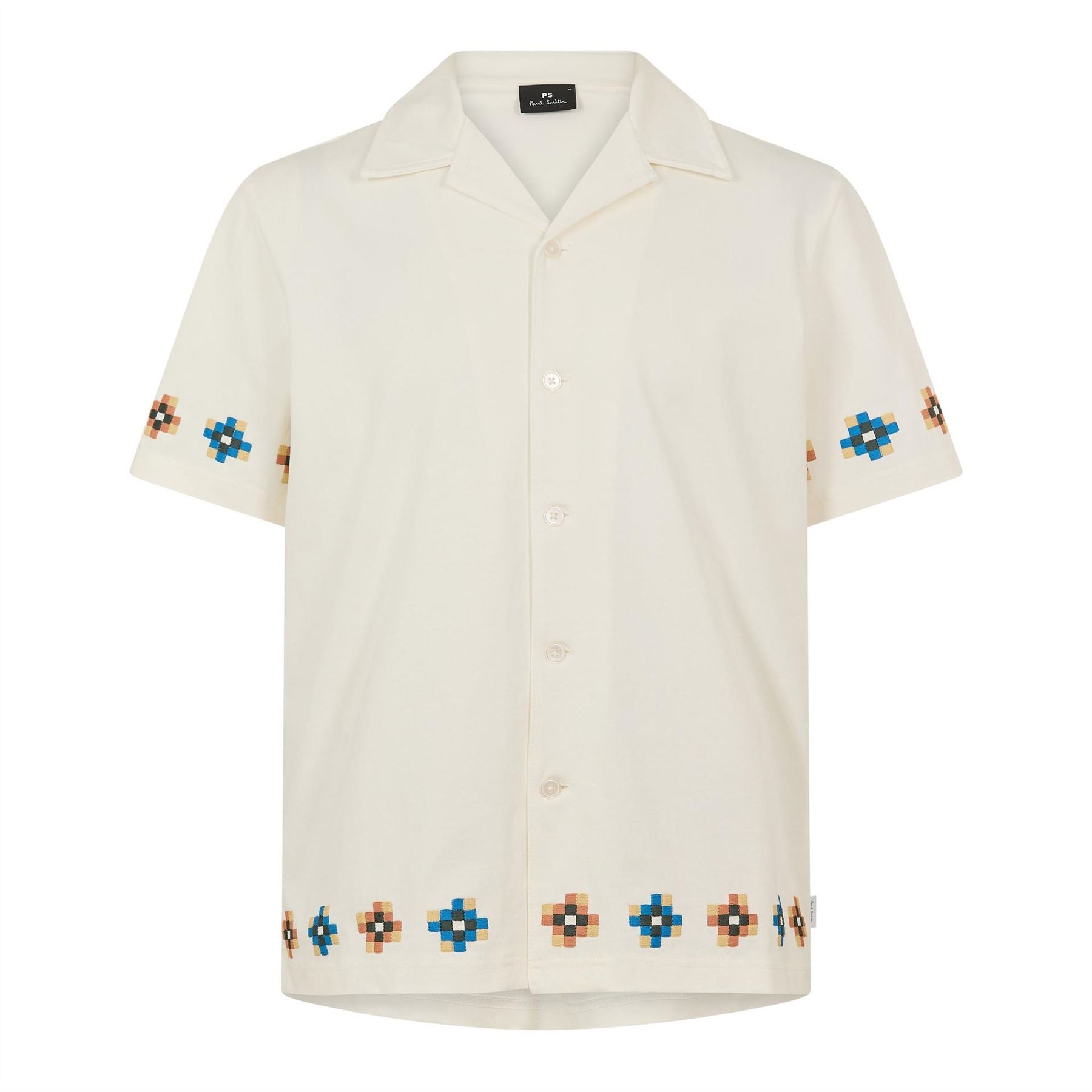 PS Paul Smith Patterned Short Sleeve Shirt
