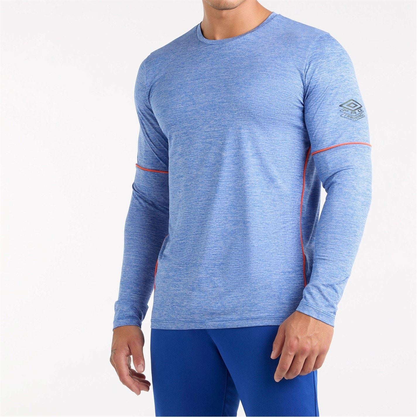 Umbro Crew Neck Regular Fit Long Sleeve T-Shirt