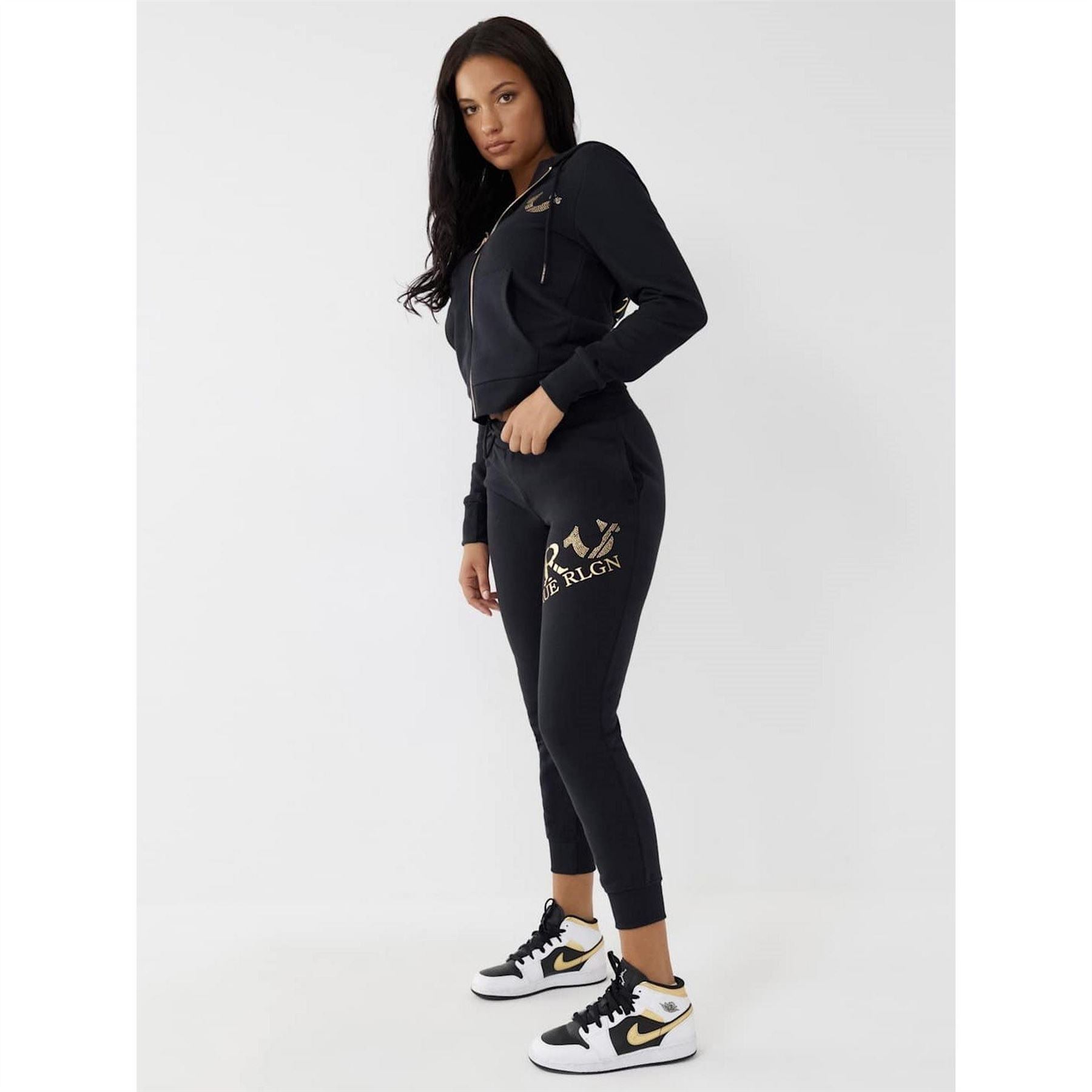 True Religion True Mid Ribbed Cuff Joggers
