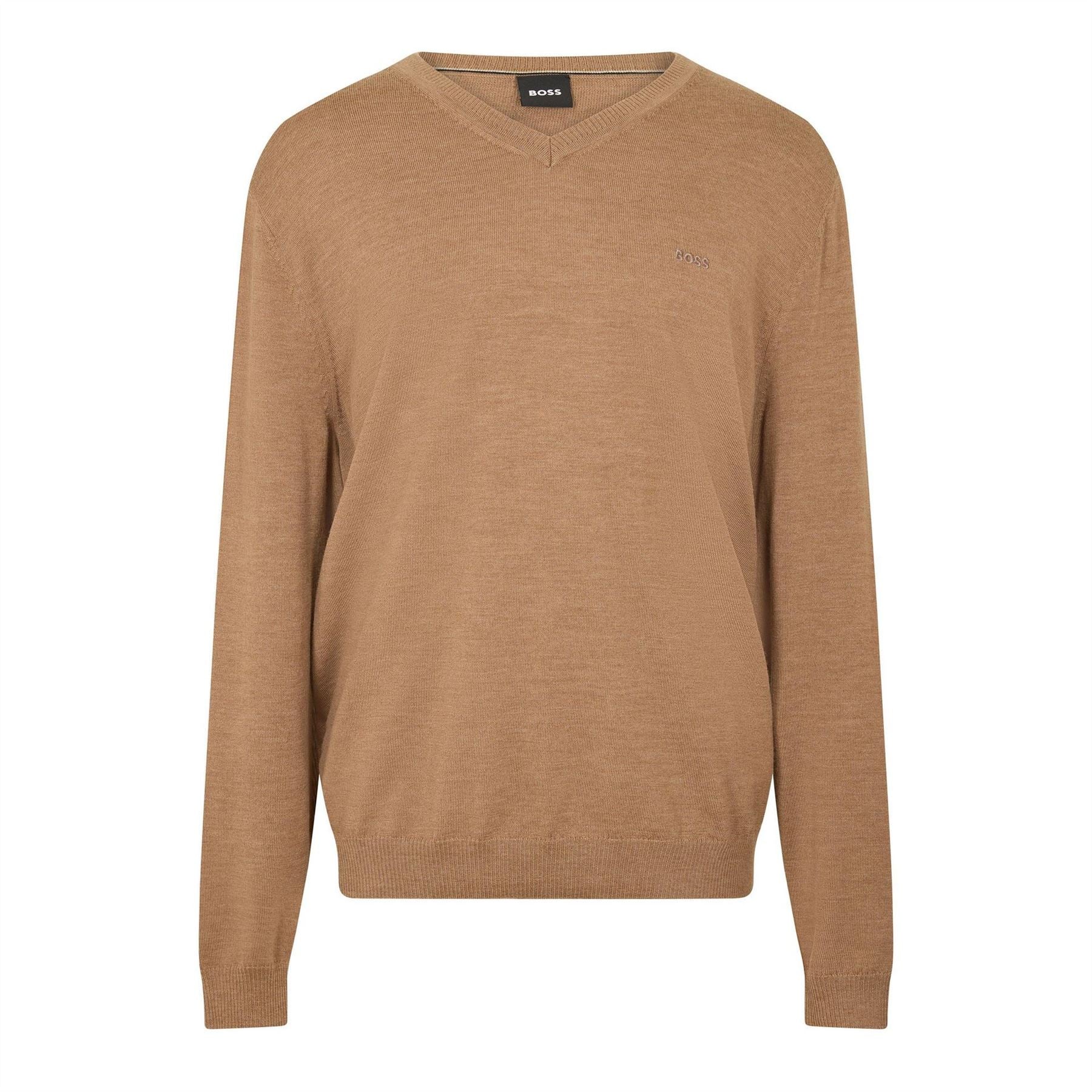Boss V-Neck Long Sleeve Regular Fit Sweater