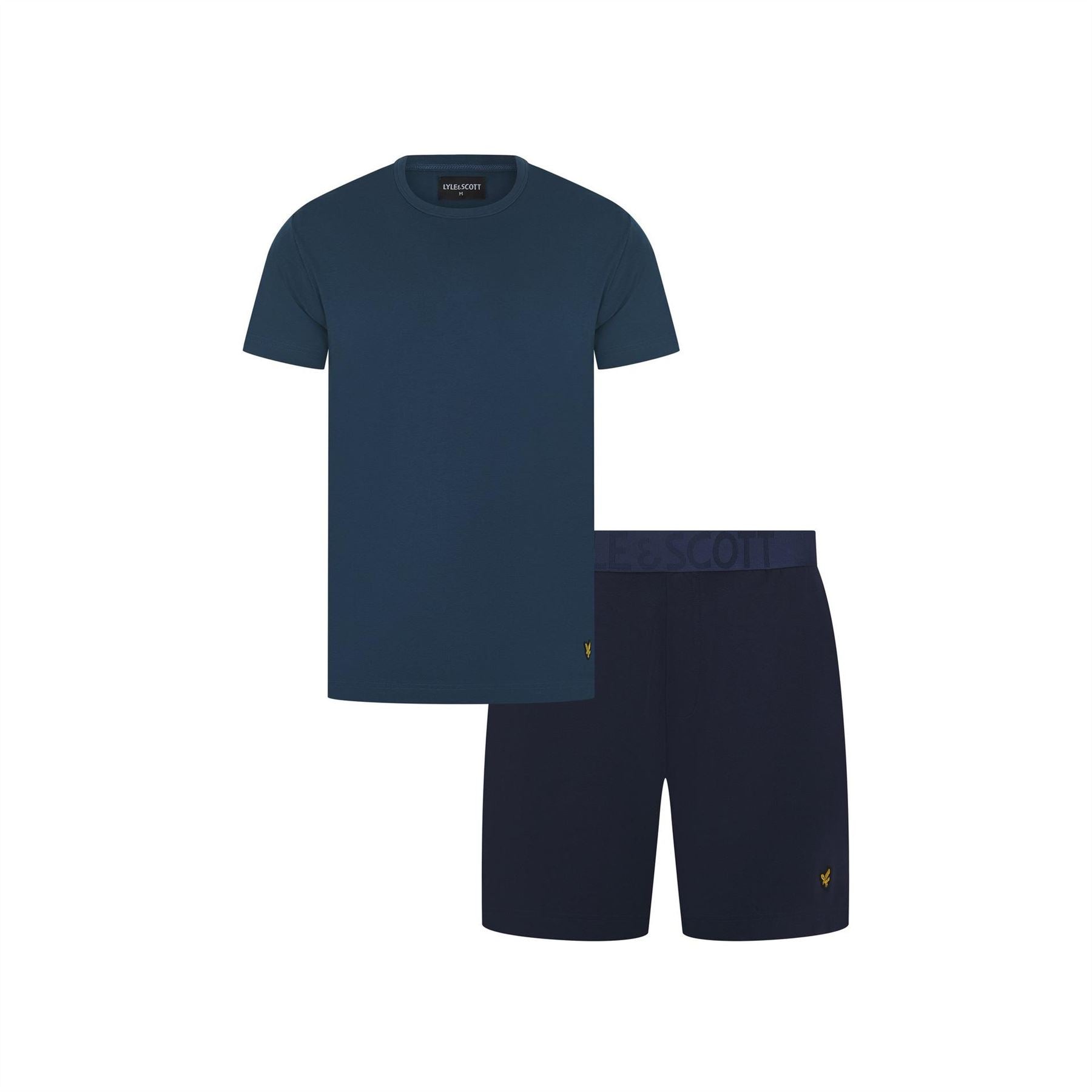 Lyle and Scott Idris Crew Neck Short Sleeve Lounge Set