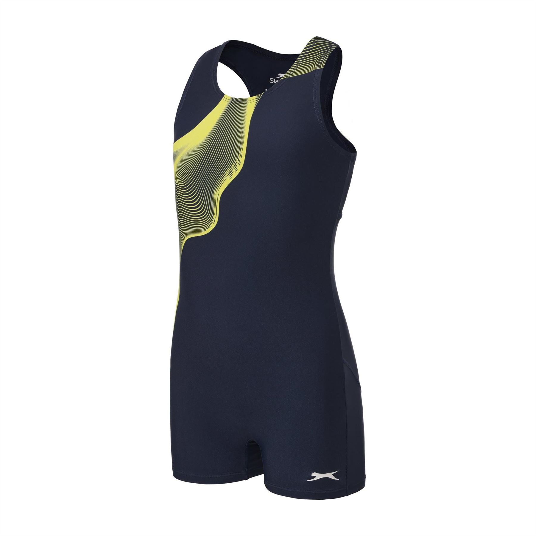 Slazenger Lycra® Xtra Life™ Boyleg Swimming Suit Junior Girls