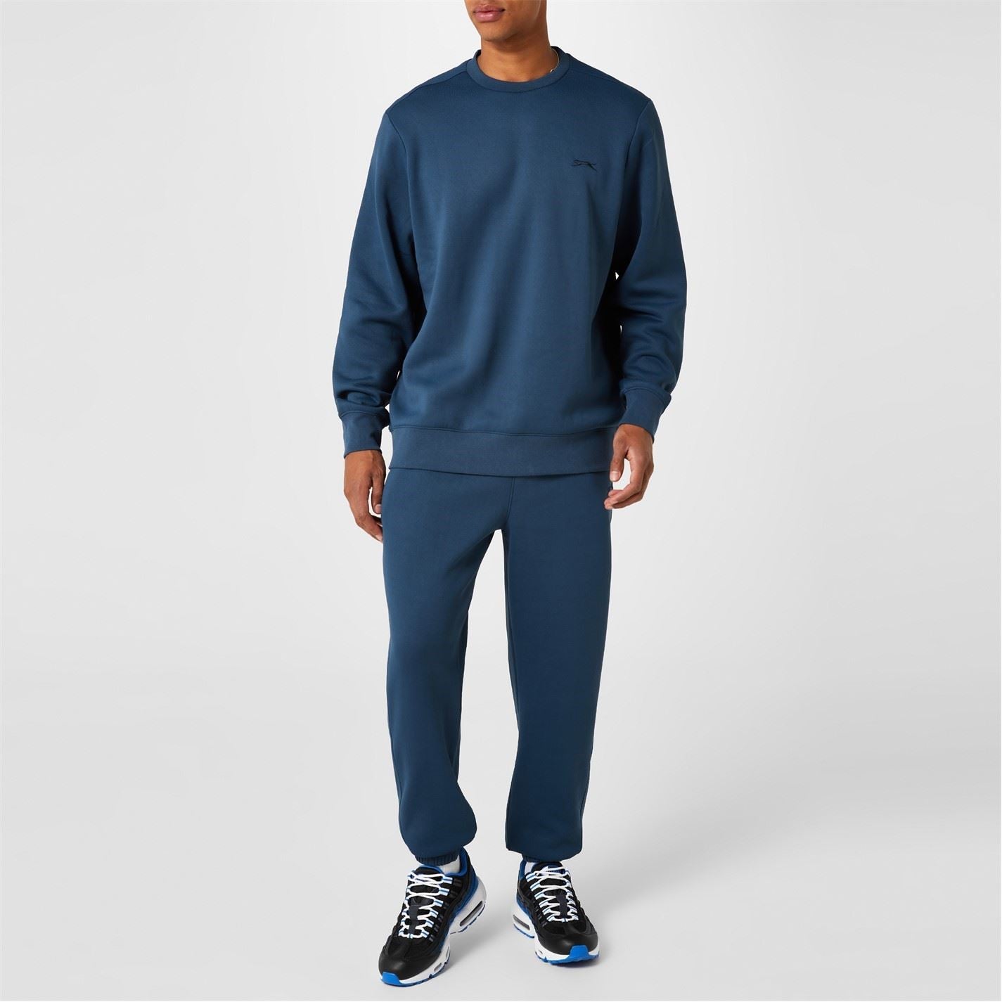 Slazenger Mens Fleece Crew Sweater