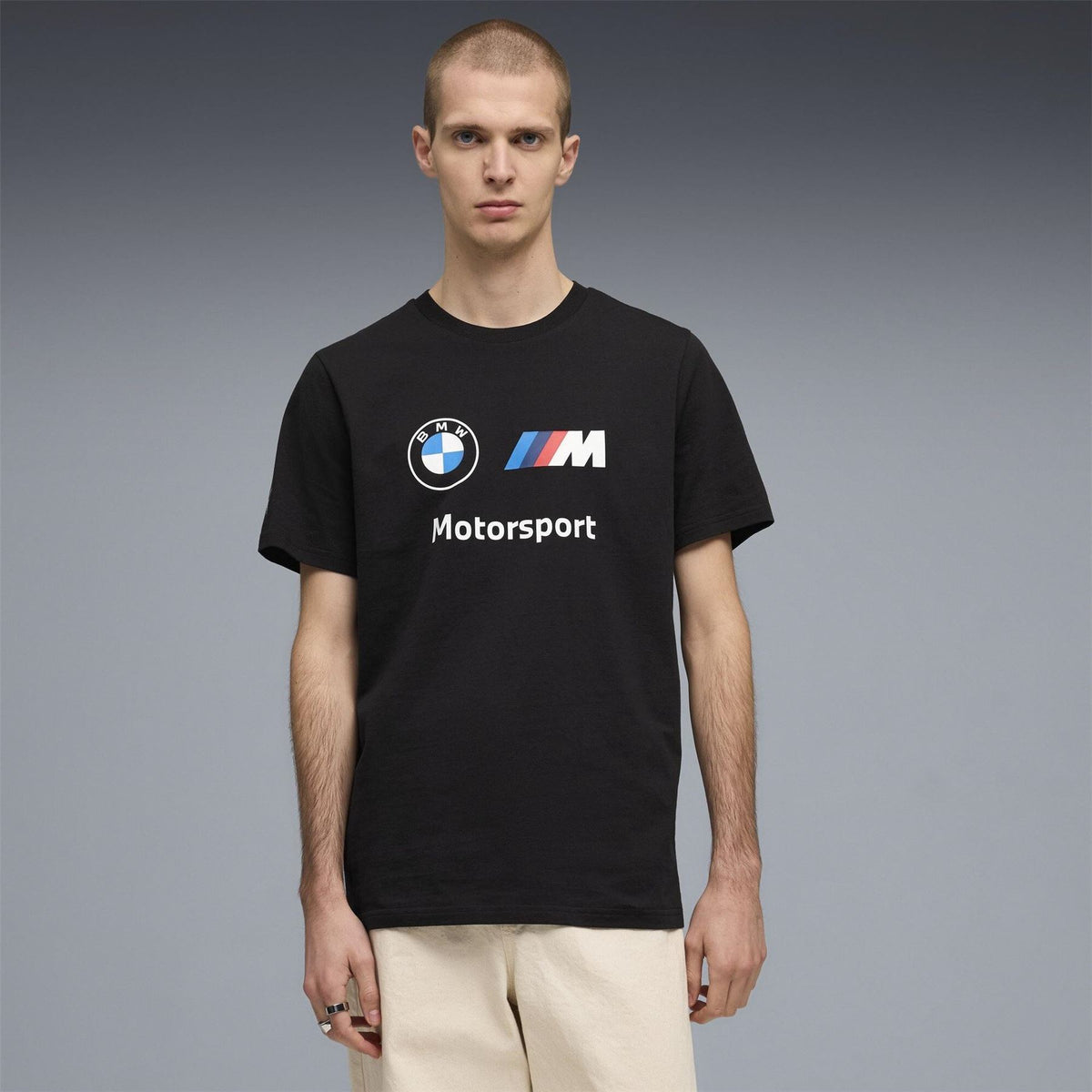 Puma 71 Bmw M Motorsport Cotton Short Sleeve Graphic T-Shirt
