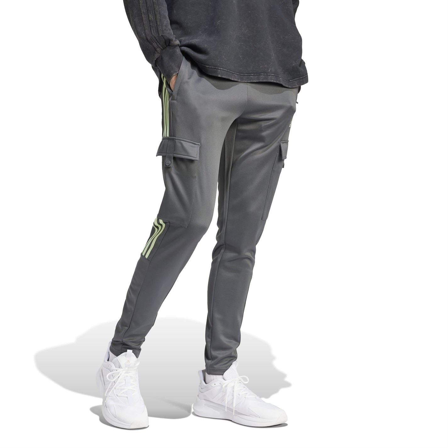 adidas Mens Trio Cargo Tracksuit Bottoms