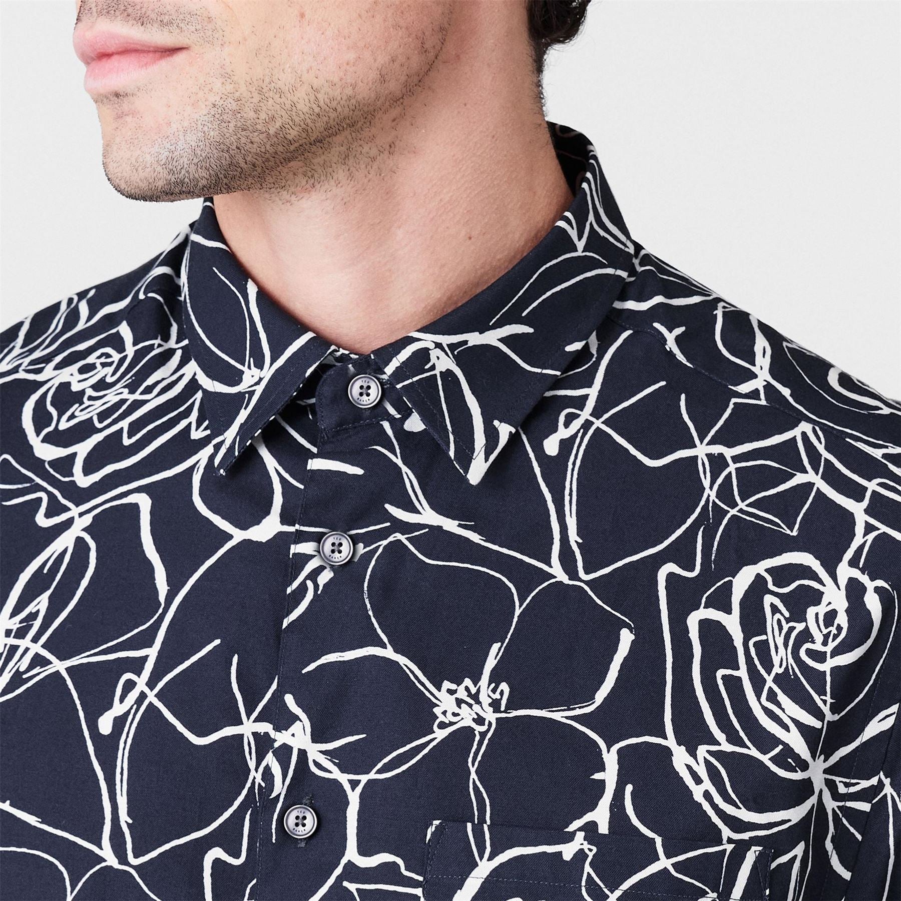 Ted Baker Regular Fit Short Sleeve Shirt