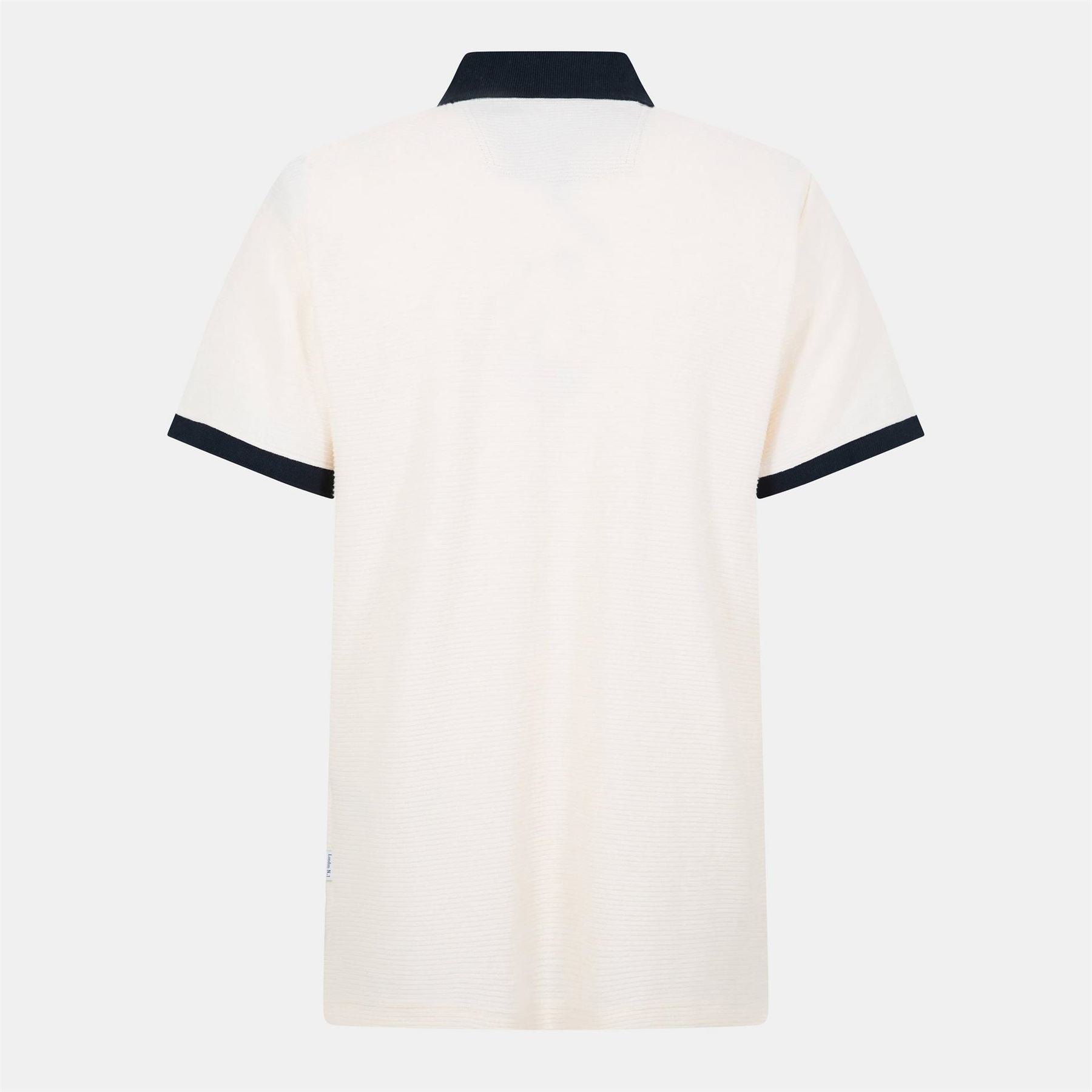 Peter Werth W Reeves Button Placket Collared Polo Shirt
