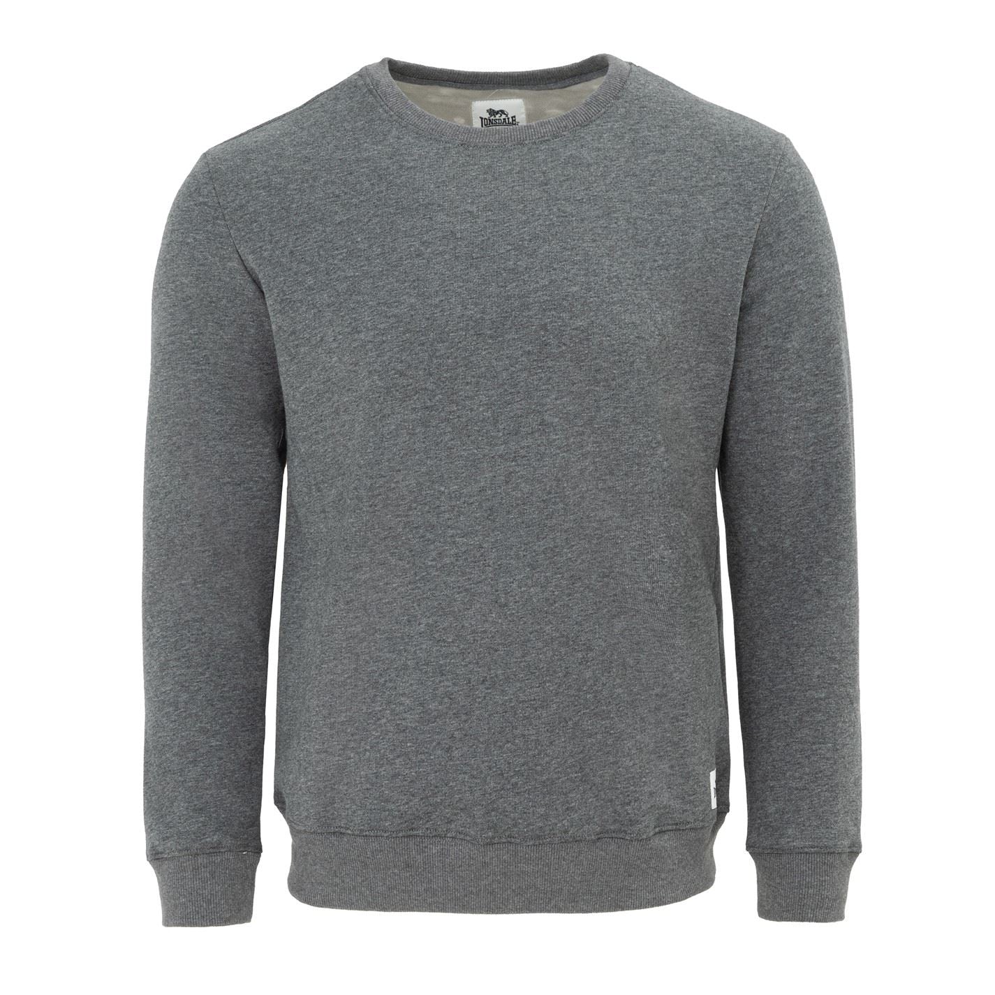 Lonsdale Regular Fit Crew Neck Long Sleeve Sweatshirt