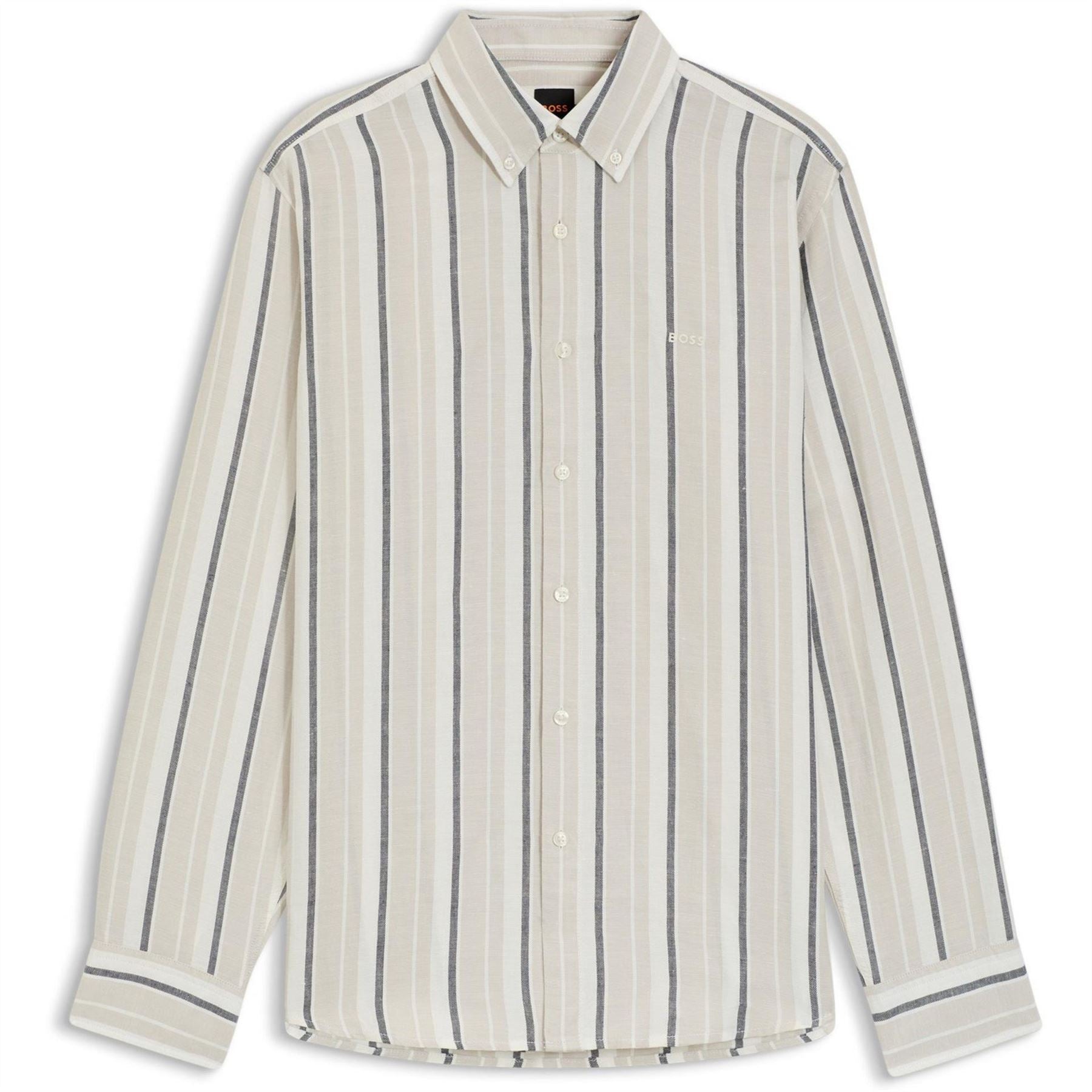 Boss Long Sleeve Patterned Shirt