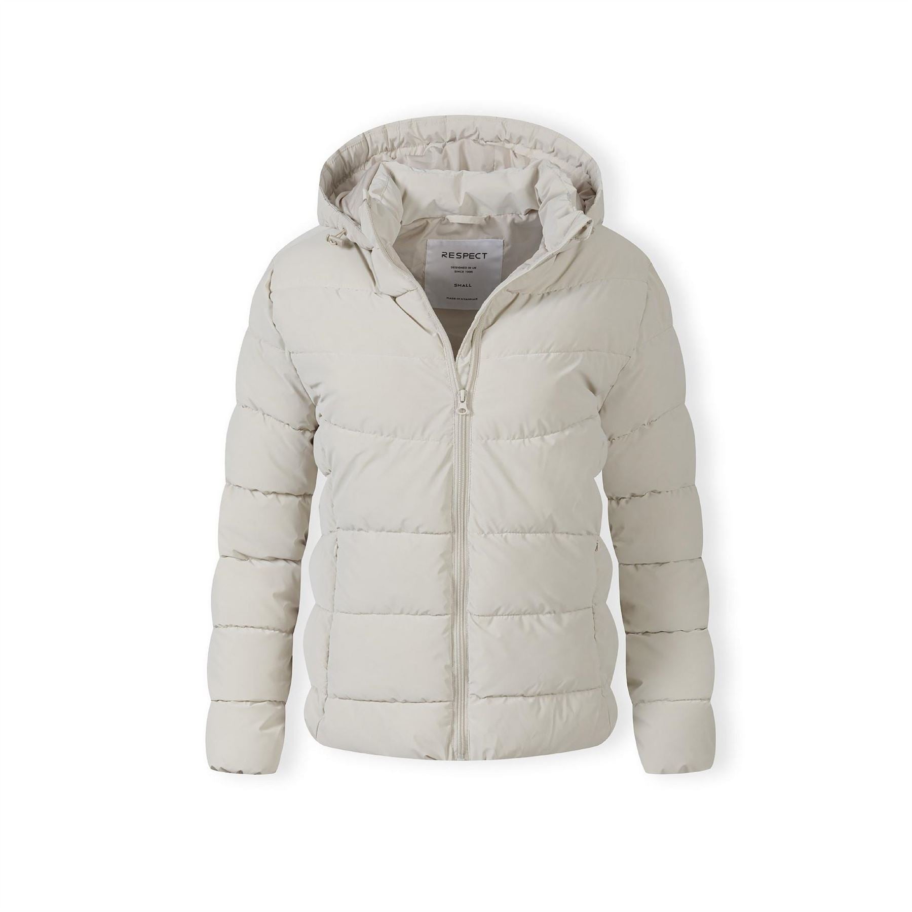 Minoti Women Velvet Feel Padded Jacket Grey Xs xl