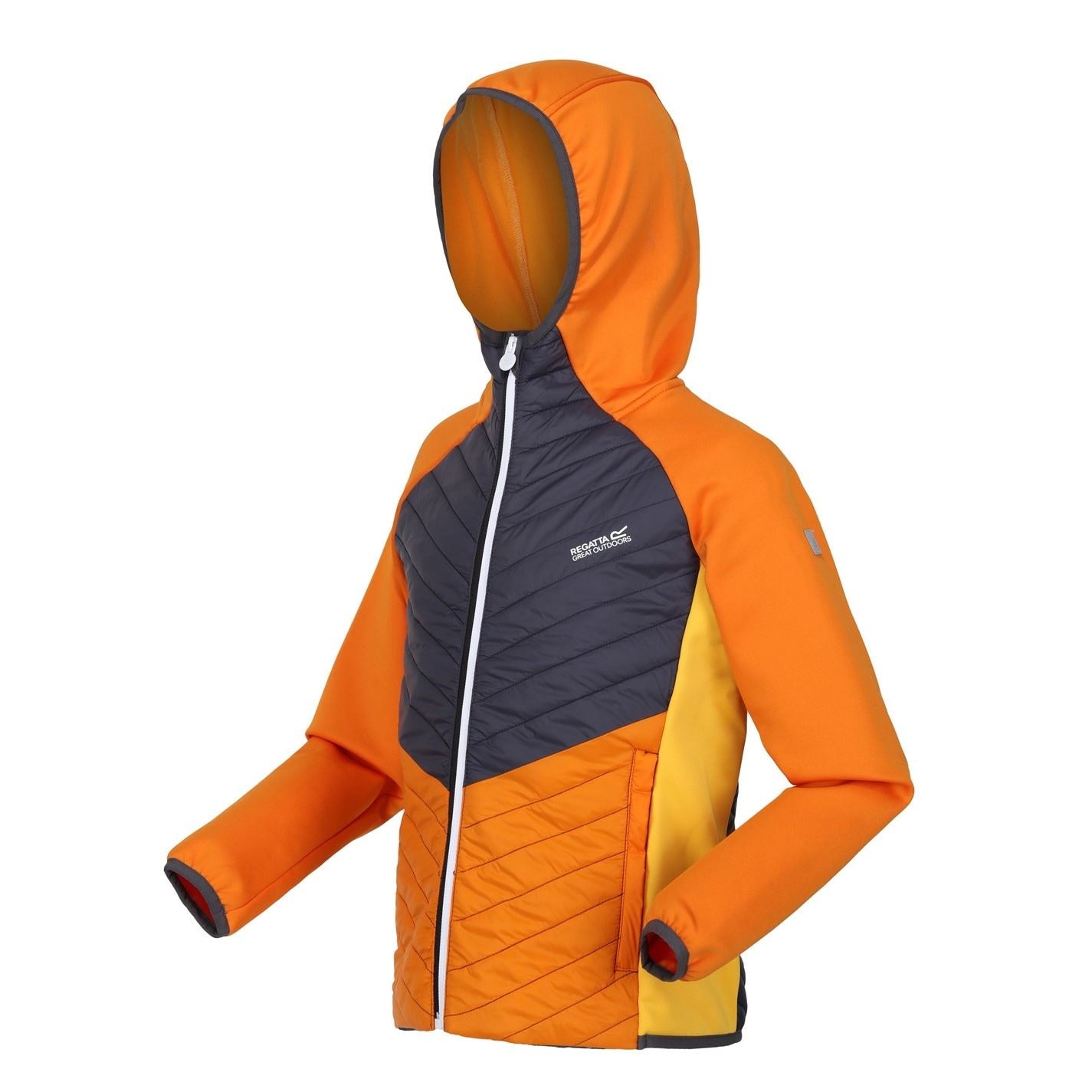 Regatta Kielder Hybrid Hooded Color Block Jacket