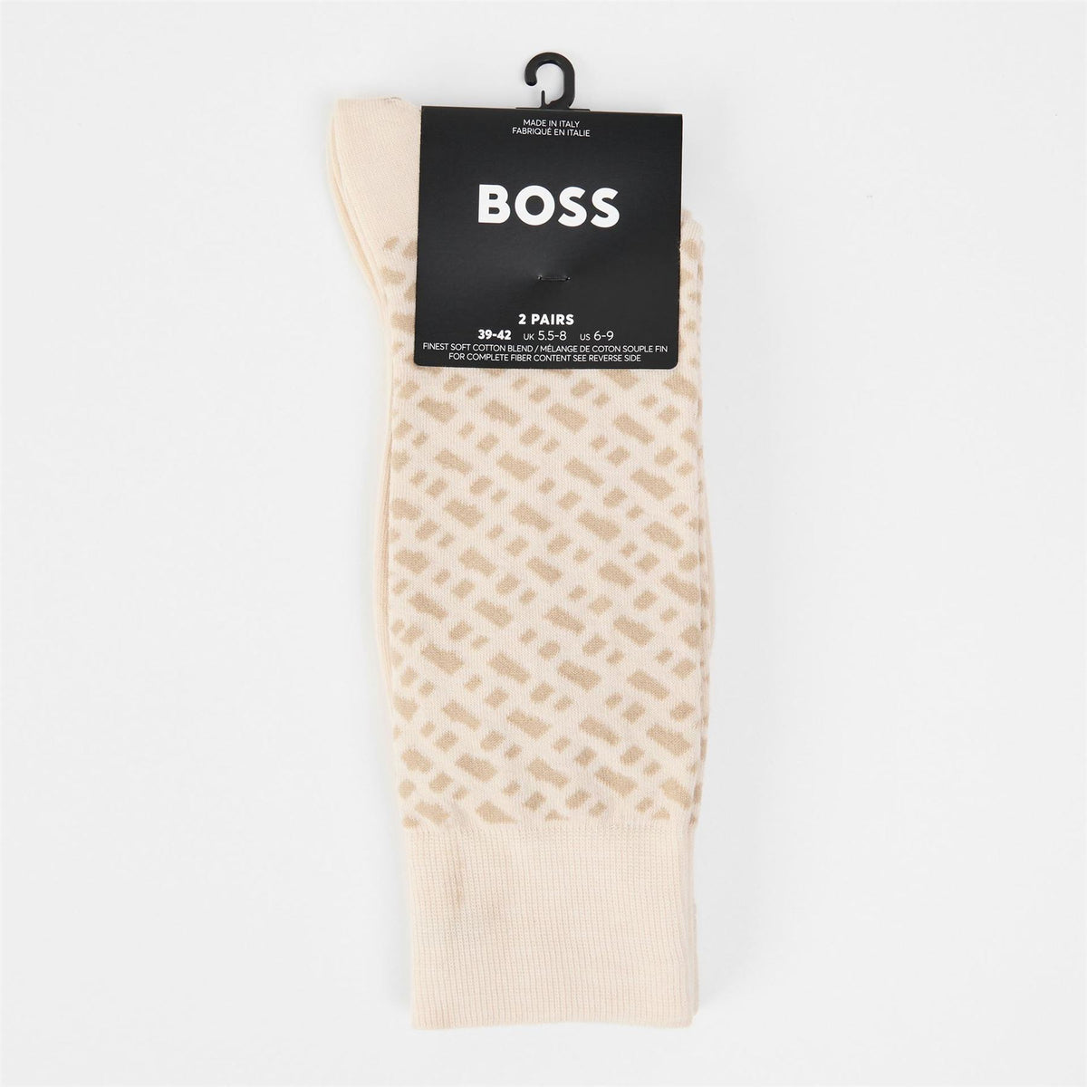 Boss Rs Monogram Crew Socks