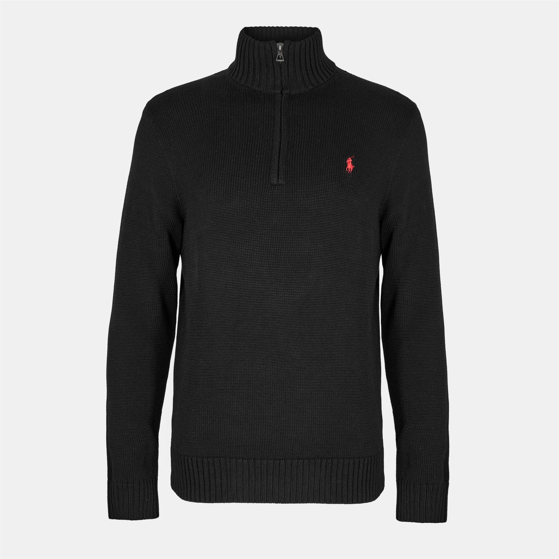 Polo Ralph Lauren Knit Cotton Quarter Zip Jumper