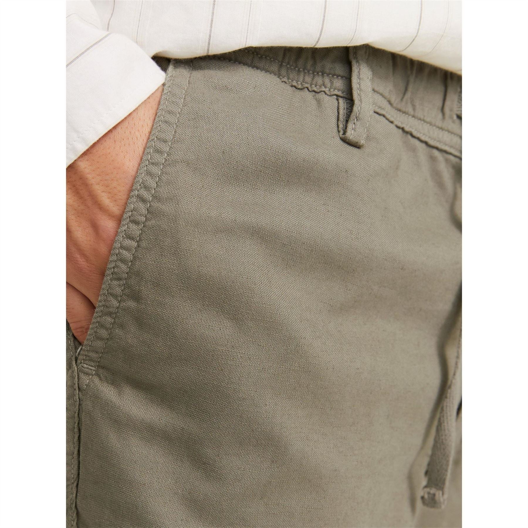 Jack and Jones Junior Linen Chino Shorts