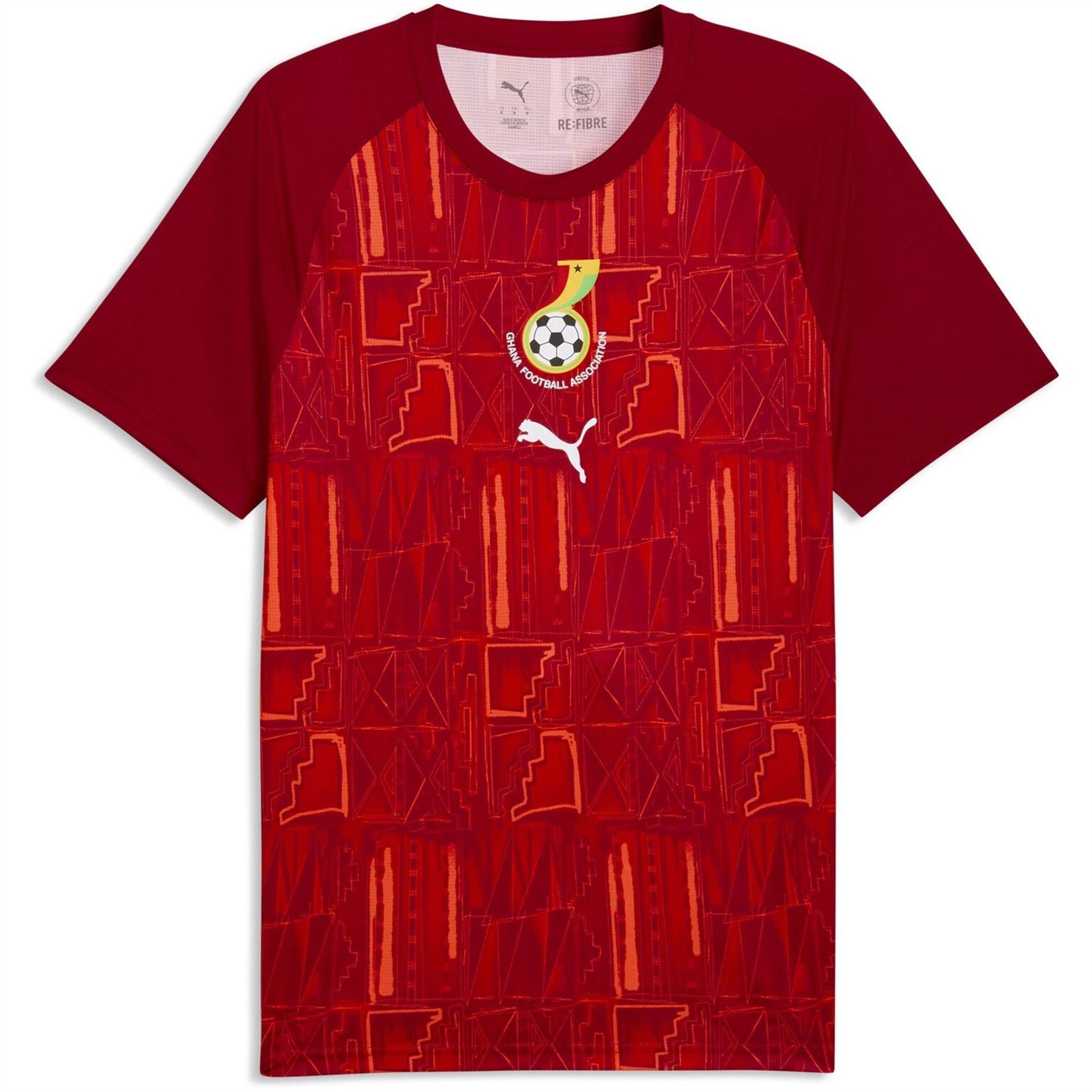 Puma Ghana Warn Up Shirt World Cup 2026