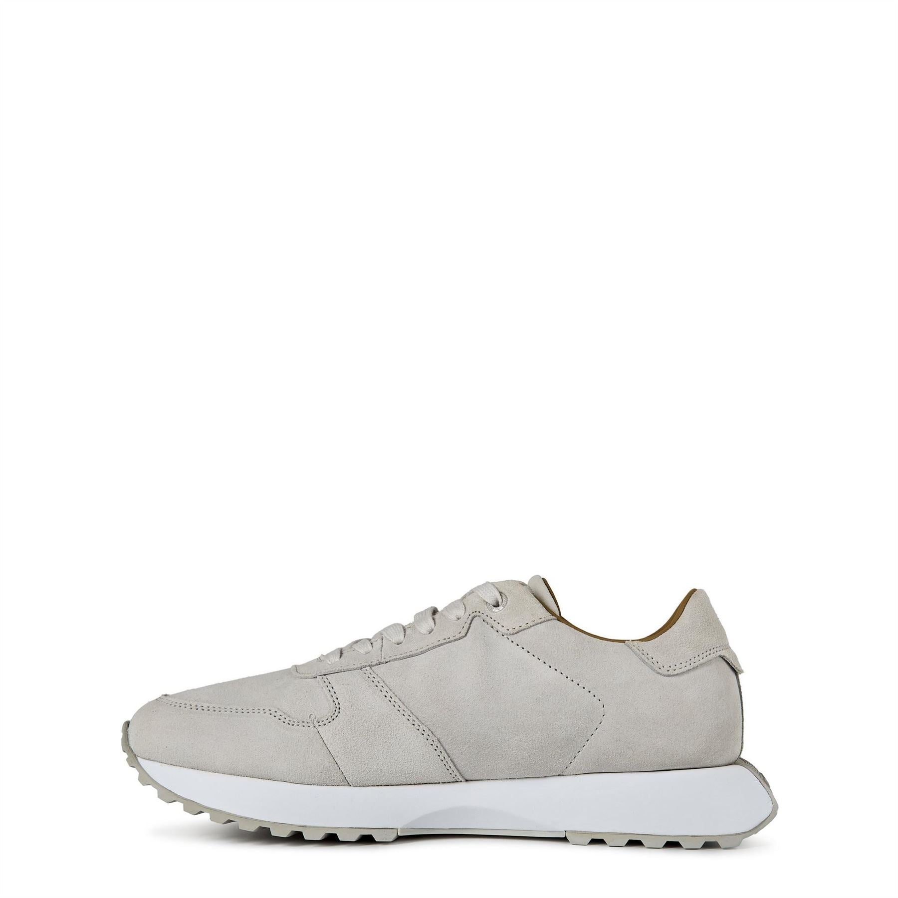 Calvin Klein Lace Up Suede Low Top Sneakers