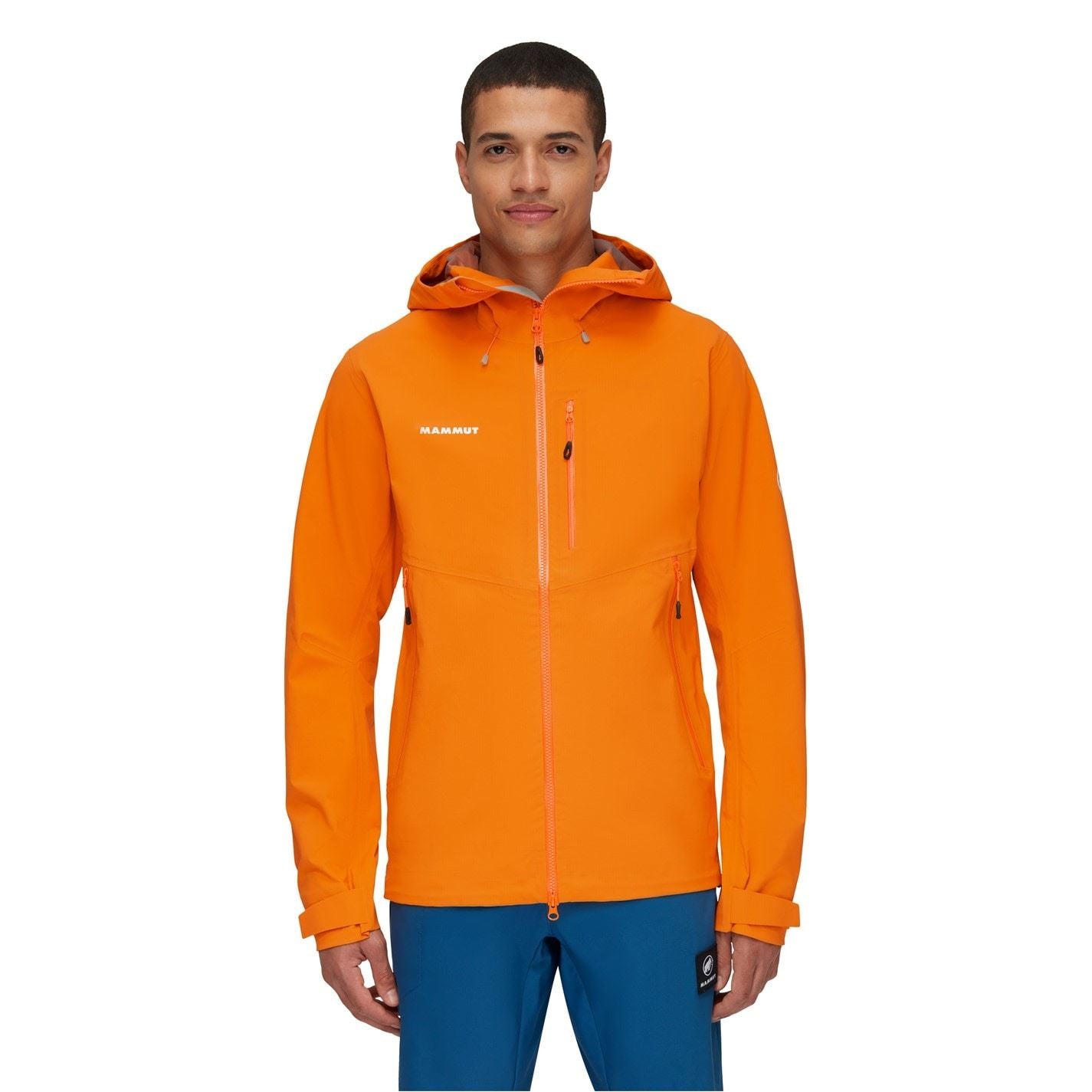 Mammut Alto Hooded Rain Jacket with Zipped Pocket