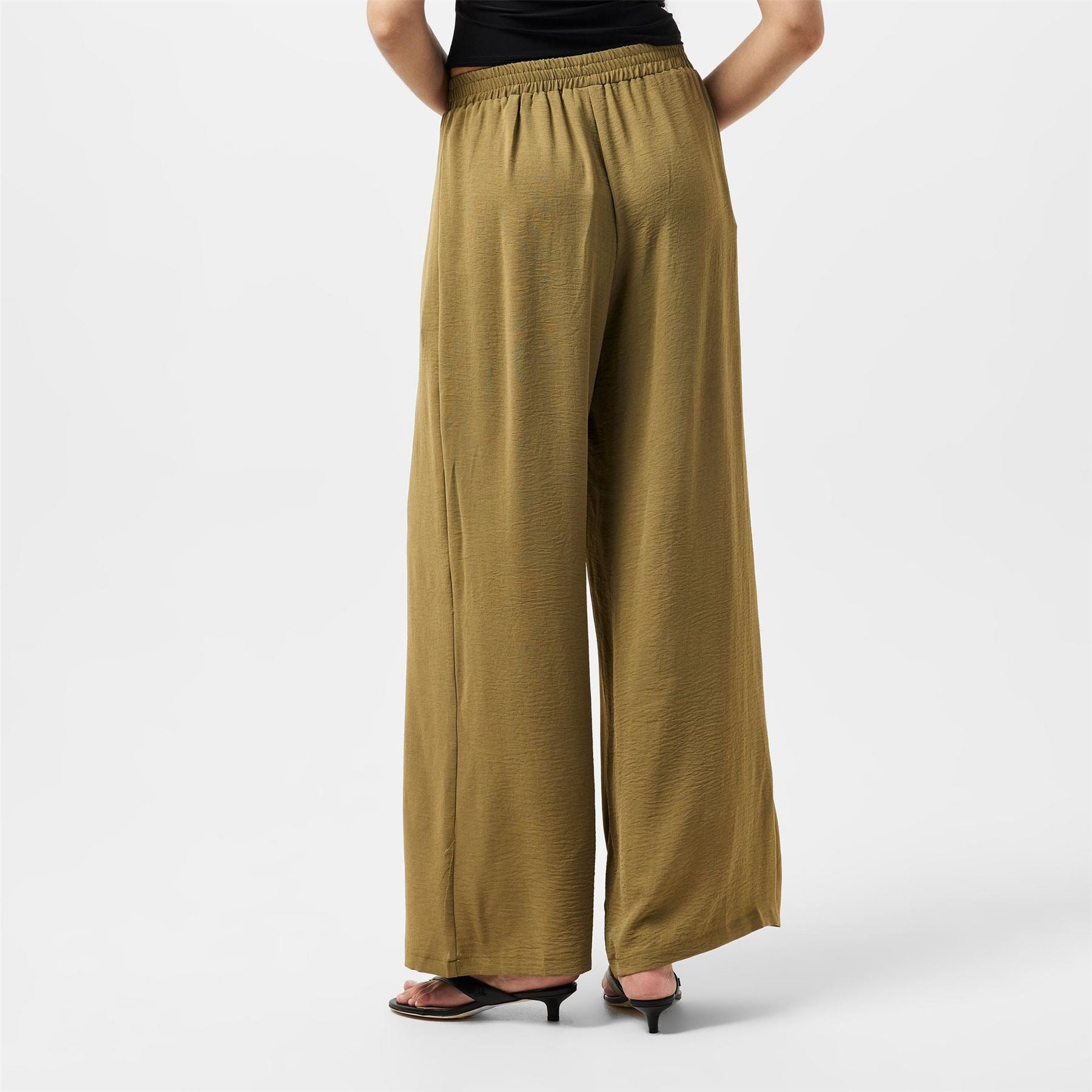 AX Paris Leg Trousers With Elasticated Waist