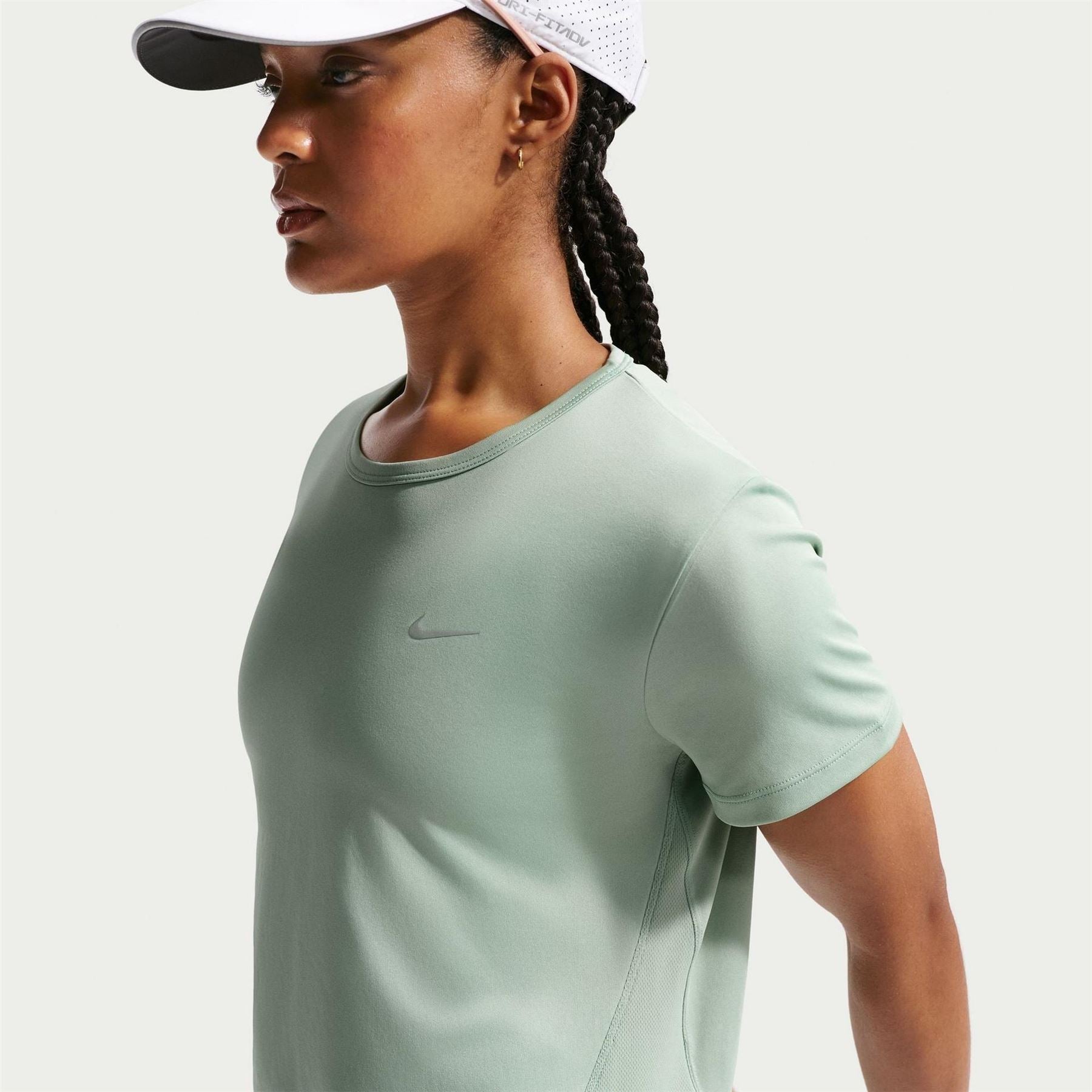 Nike Womens Tempo Dri Fit Short Sleeve Running Top