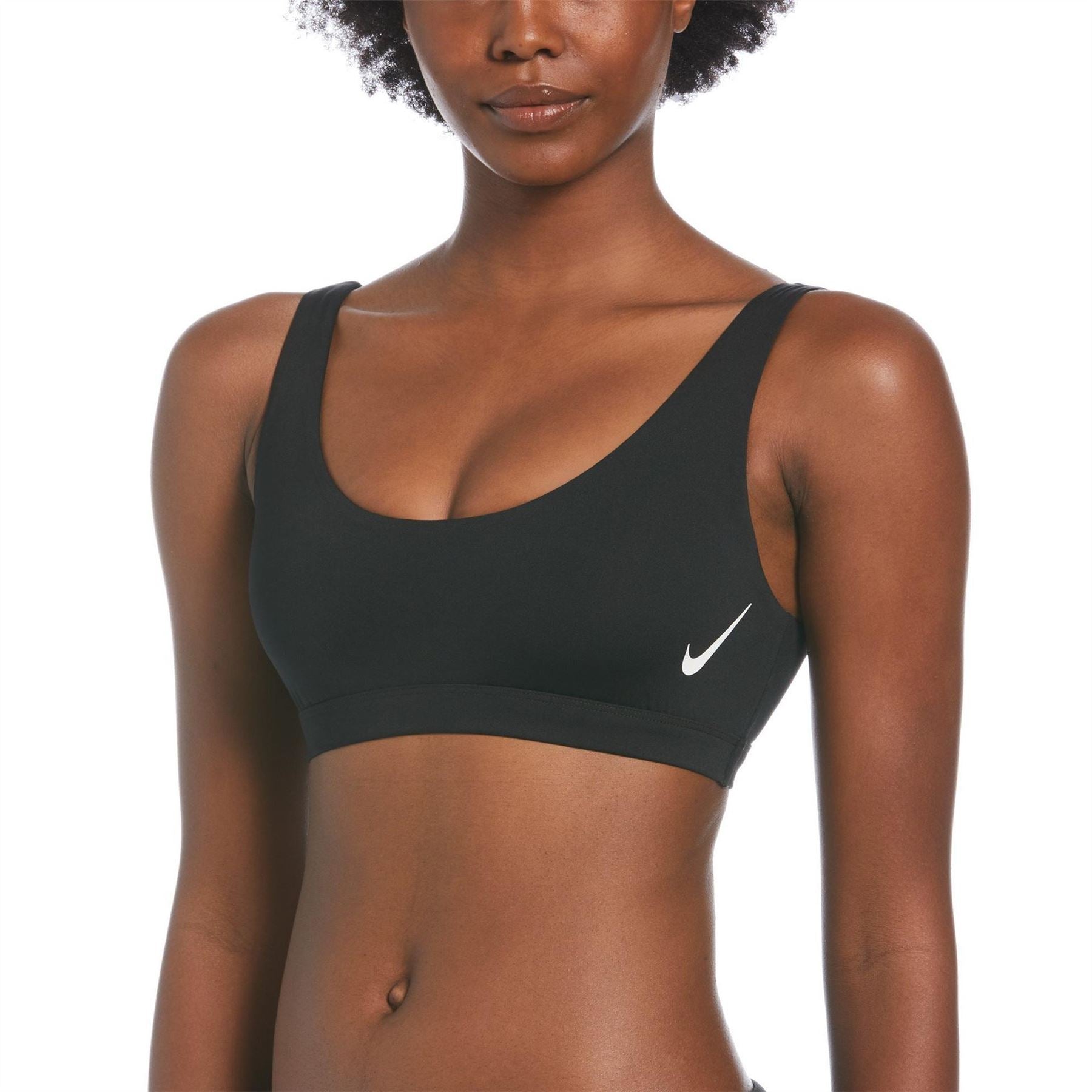 Nike Womens Swim Sneakerkini Scoop Neck Bikini Top