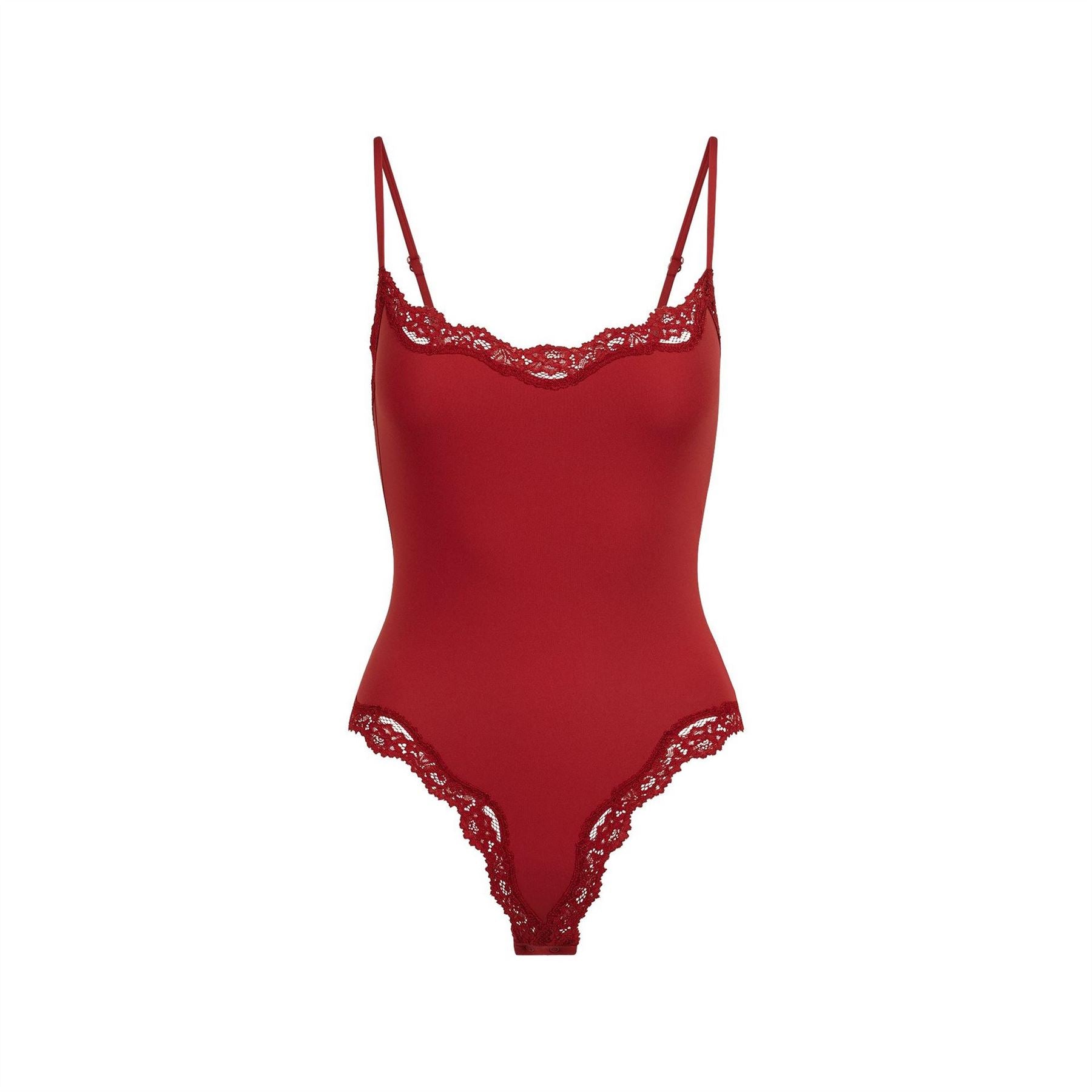 SKIMS Womens Fits Everybody Lace Cami Bodysuit