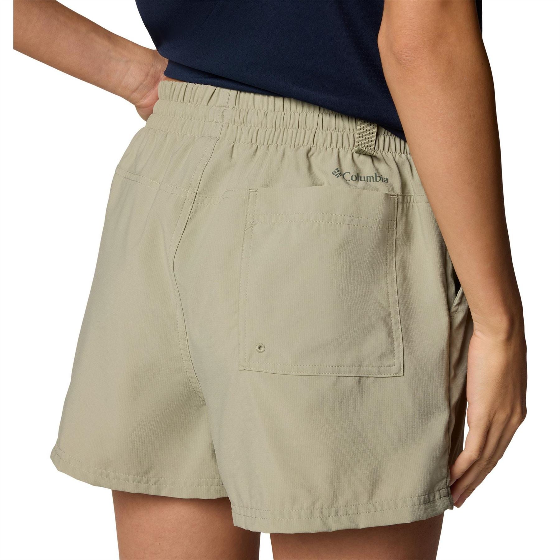 Columbia Blue Vista Walking Shorts with Elasticated Waistband