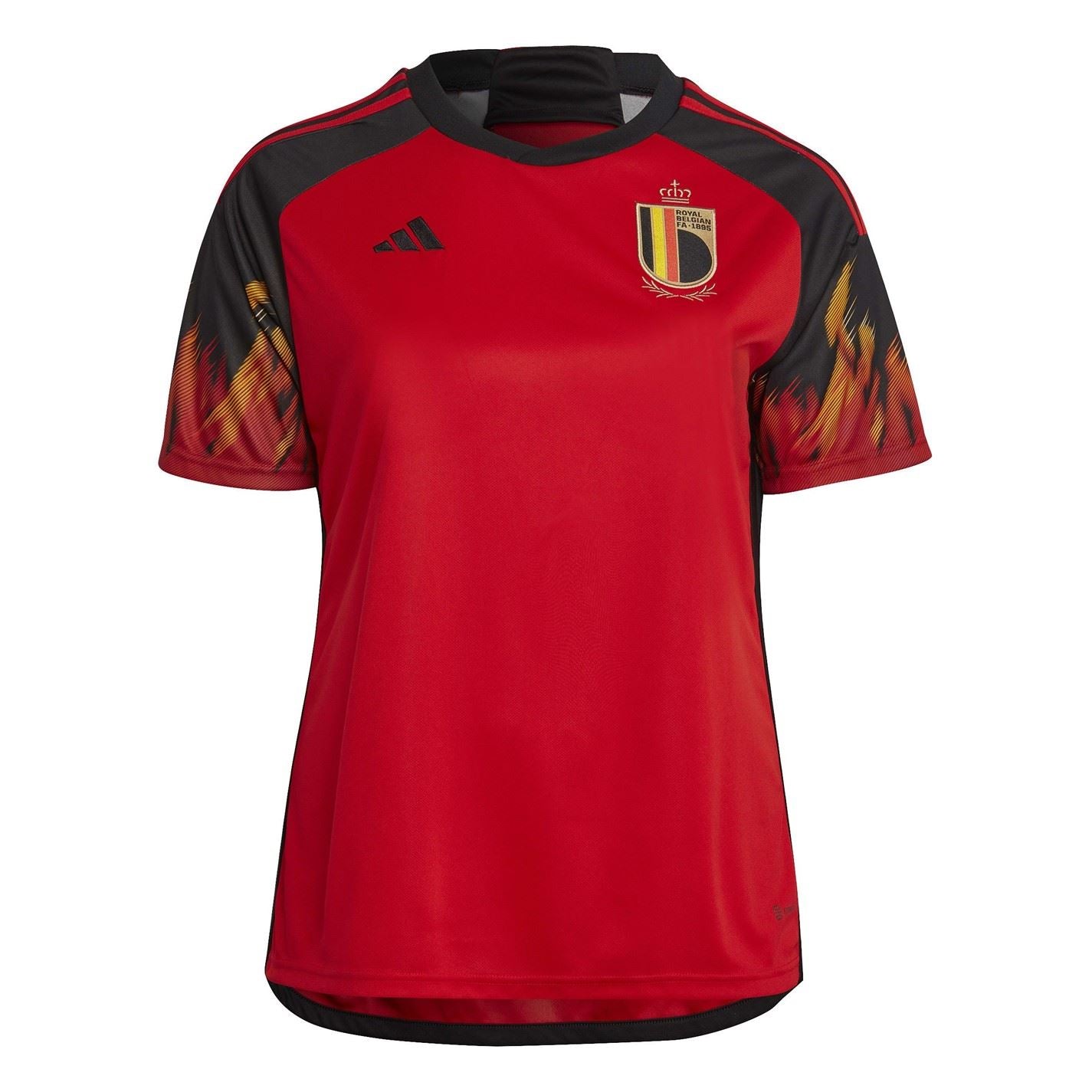 adidas Womens Belgium Home Shirt 2022