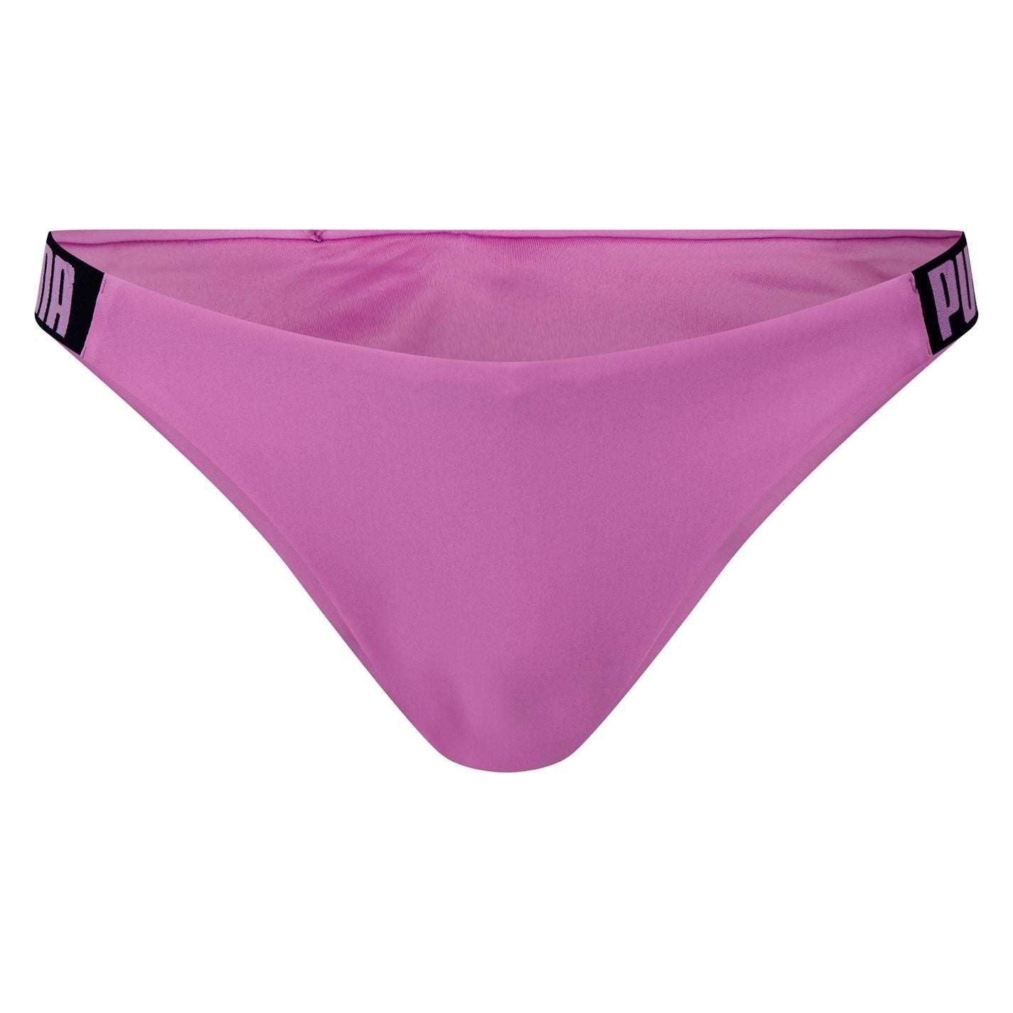 Puma Womens Swim V Shape Brazilian Bikini Bottoms