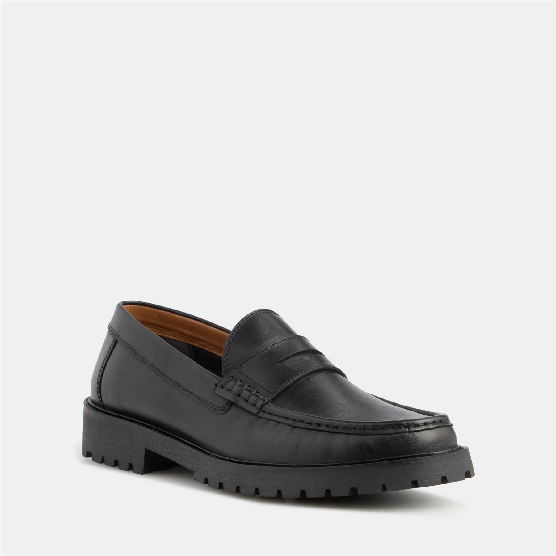 Dune London Lo Bladen Penny Loafers with Moc Toe
