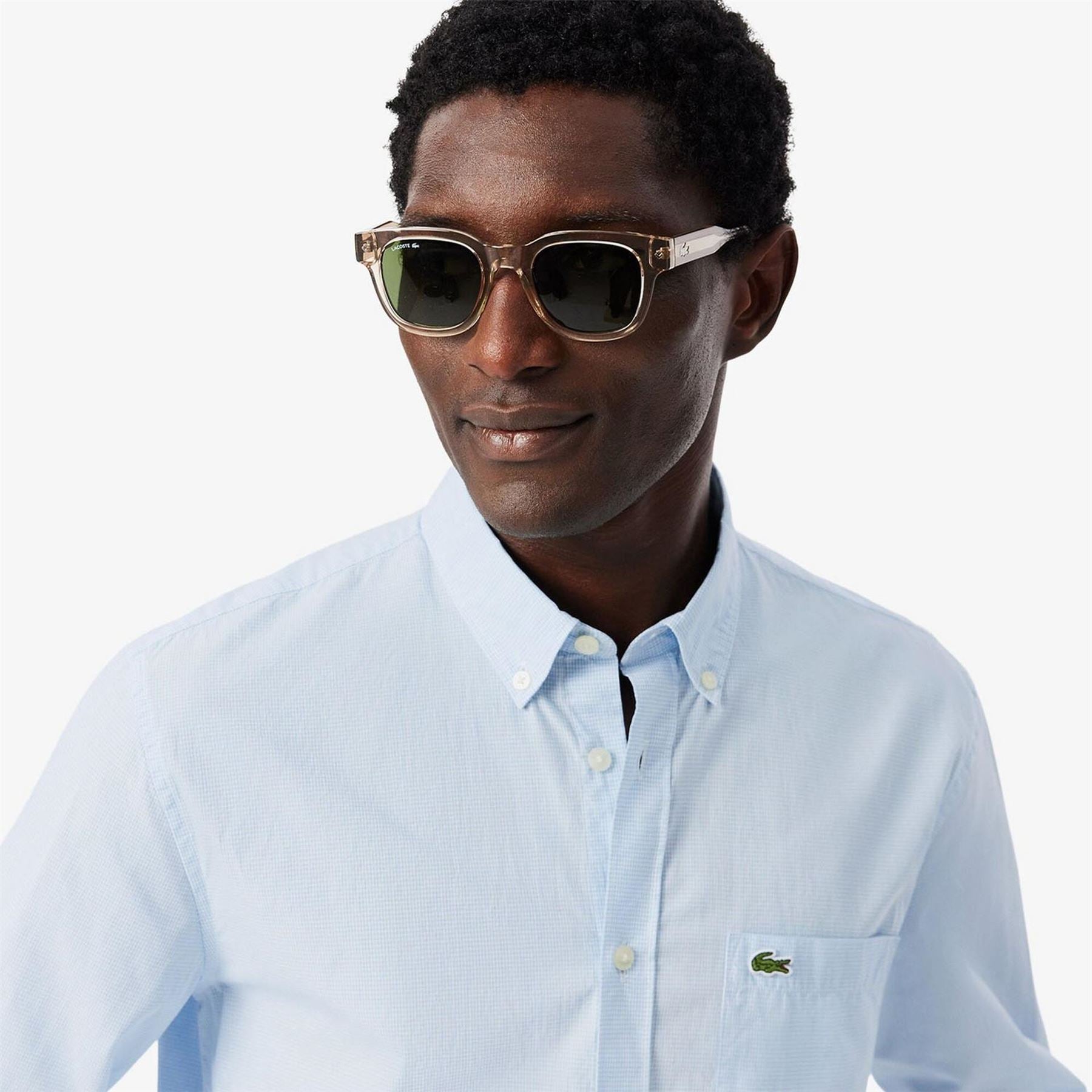 Lacoste Long Sleeve Plain Shirt
