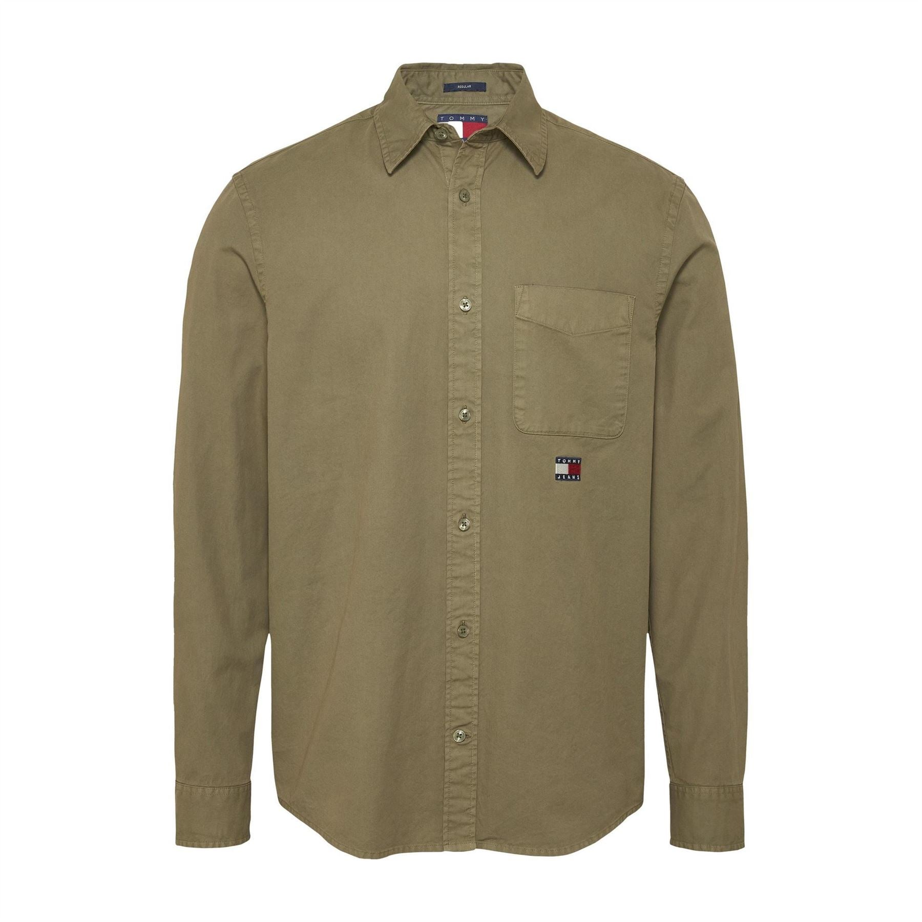 Tommy Jeans Regular Washed Twill Overshirt